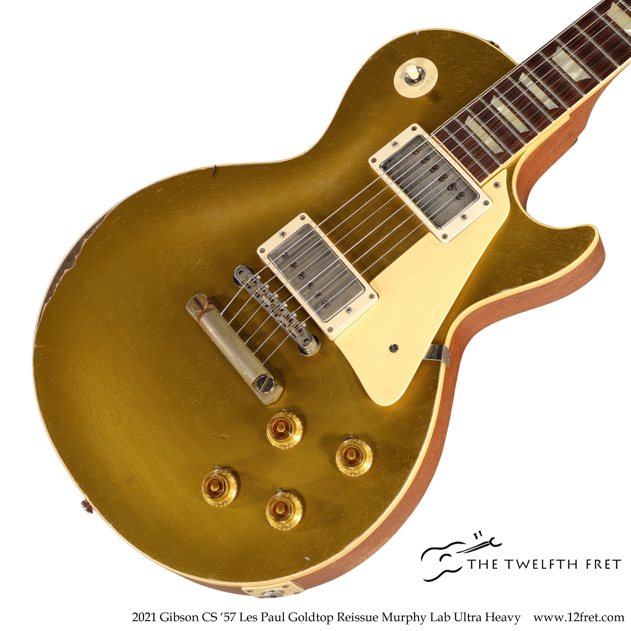 2021 Gibson CS '57 Les Paul Goldtop Reissue Murphy Lab Ultra Heavy - The Twelfth Fret