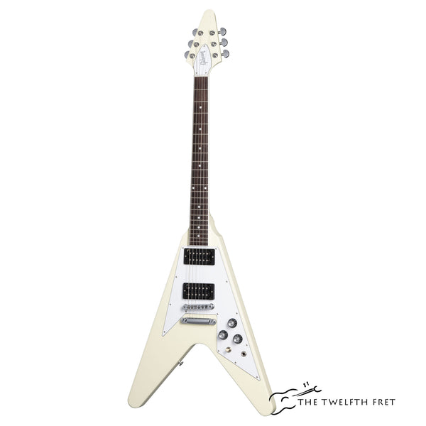 Gibson 70s Flying V Classic White - The Twelfth Fret 