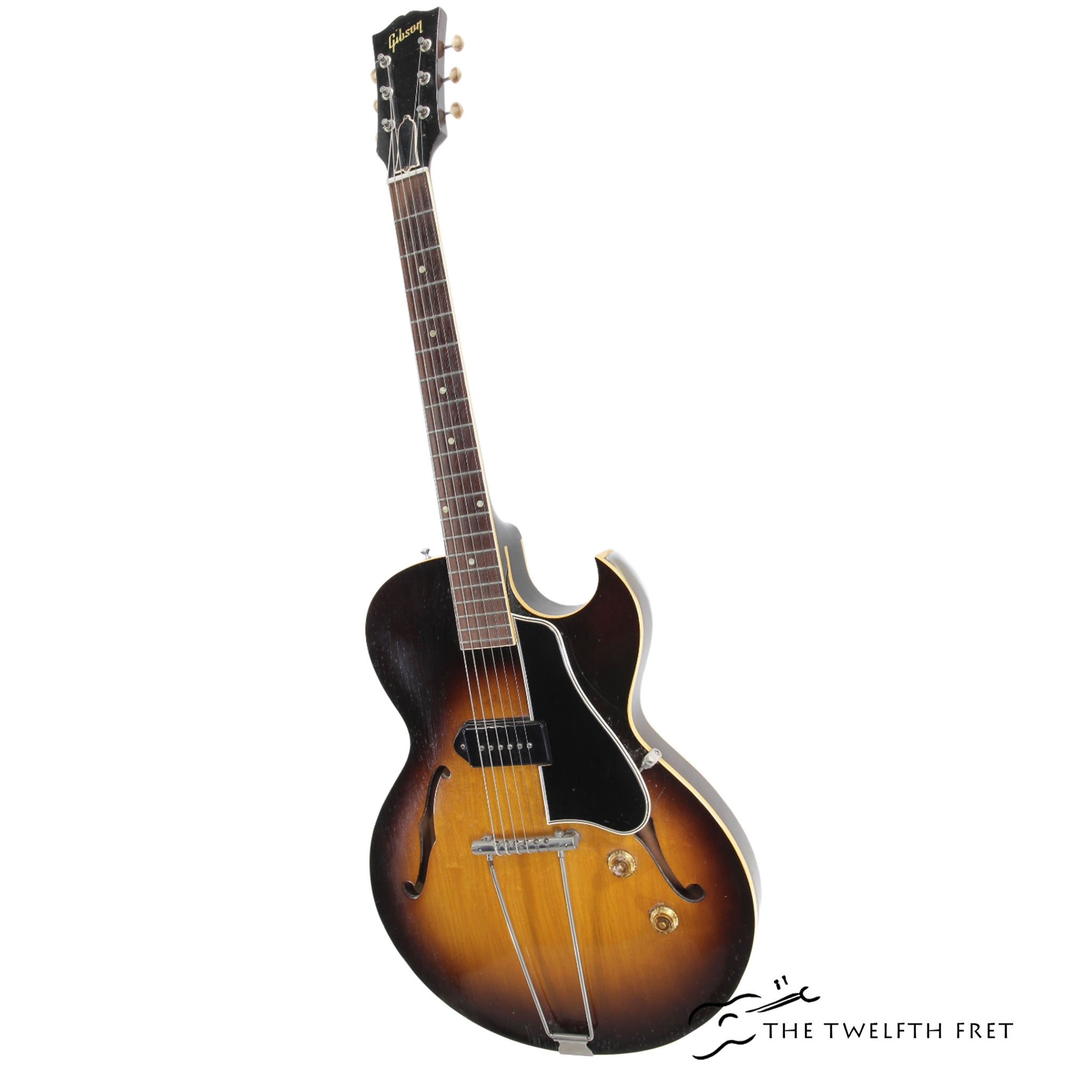 Gibson ES-225T Thinline Archtop Sunburst, 1956 - The Twelfth Fret