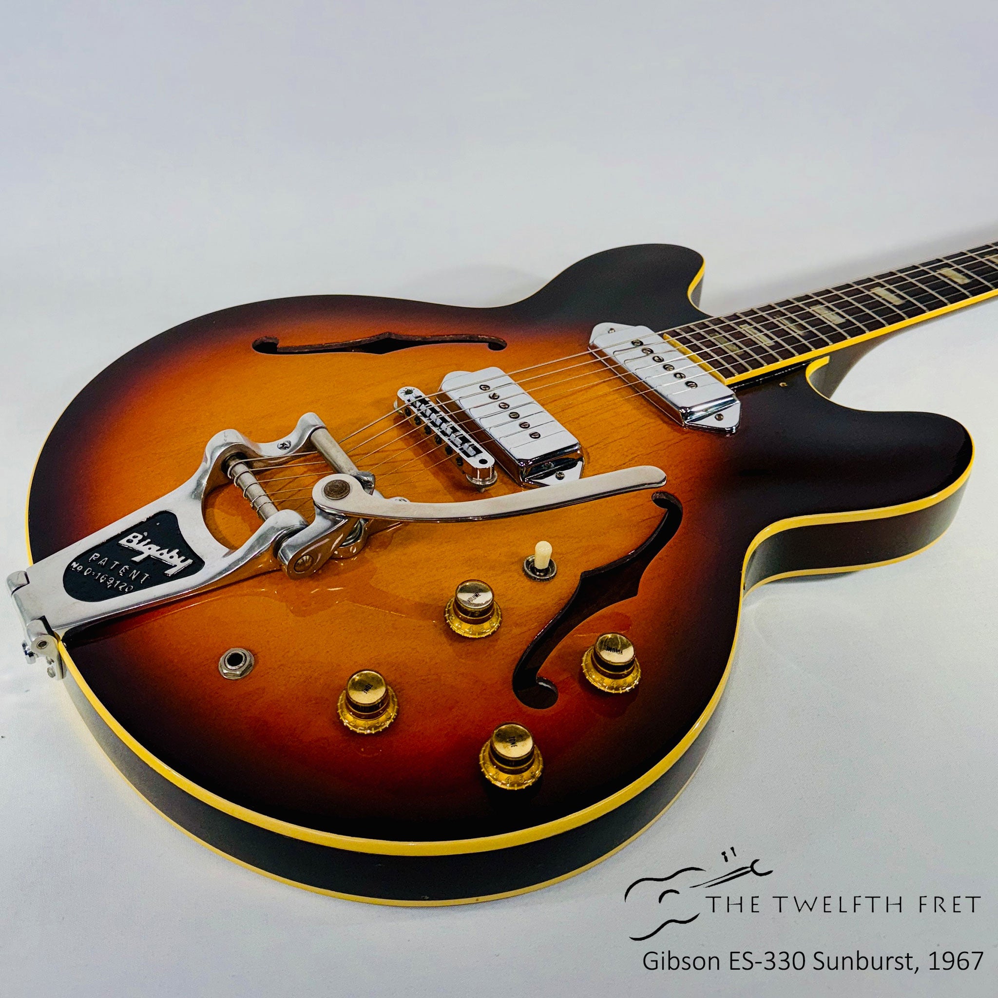 Gibson ES-330 Sunburst, 1967  [USED] - The Twelfth Fret