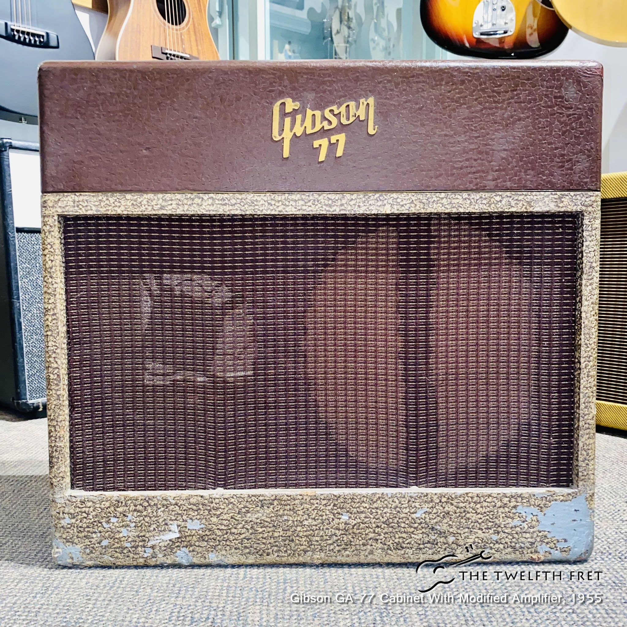 Gibson GA-77 Cabinet With Modified Amplifier, 1955 [USED] - The Twelfth Fret