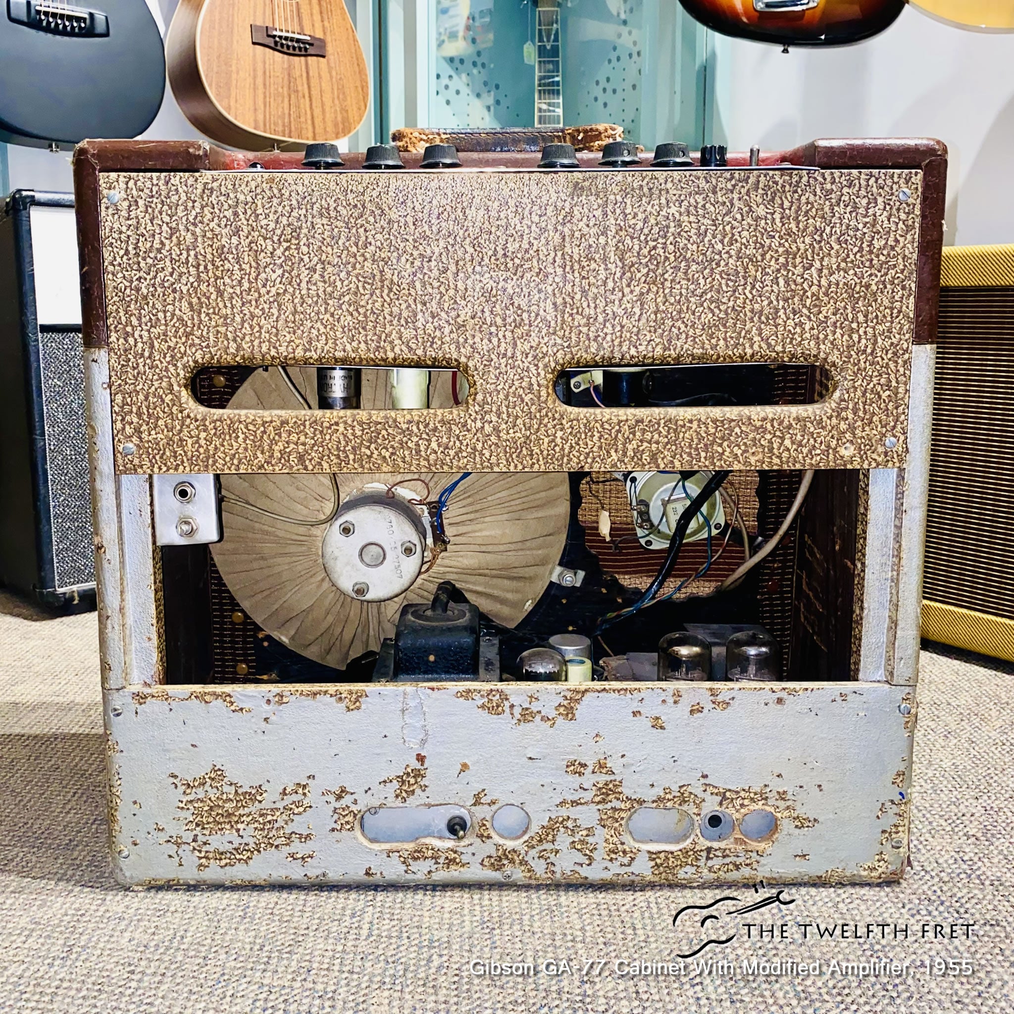 Gibson GA-77 Cabinet With Modified Amplifier, 1955 [USED] - The Twelfth Fret