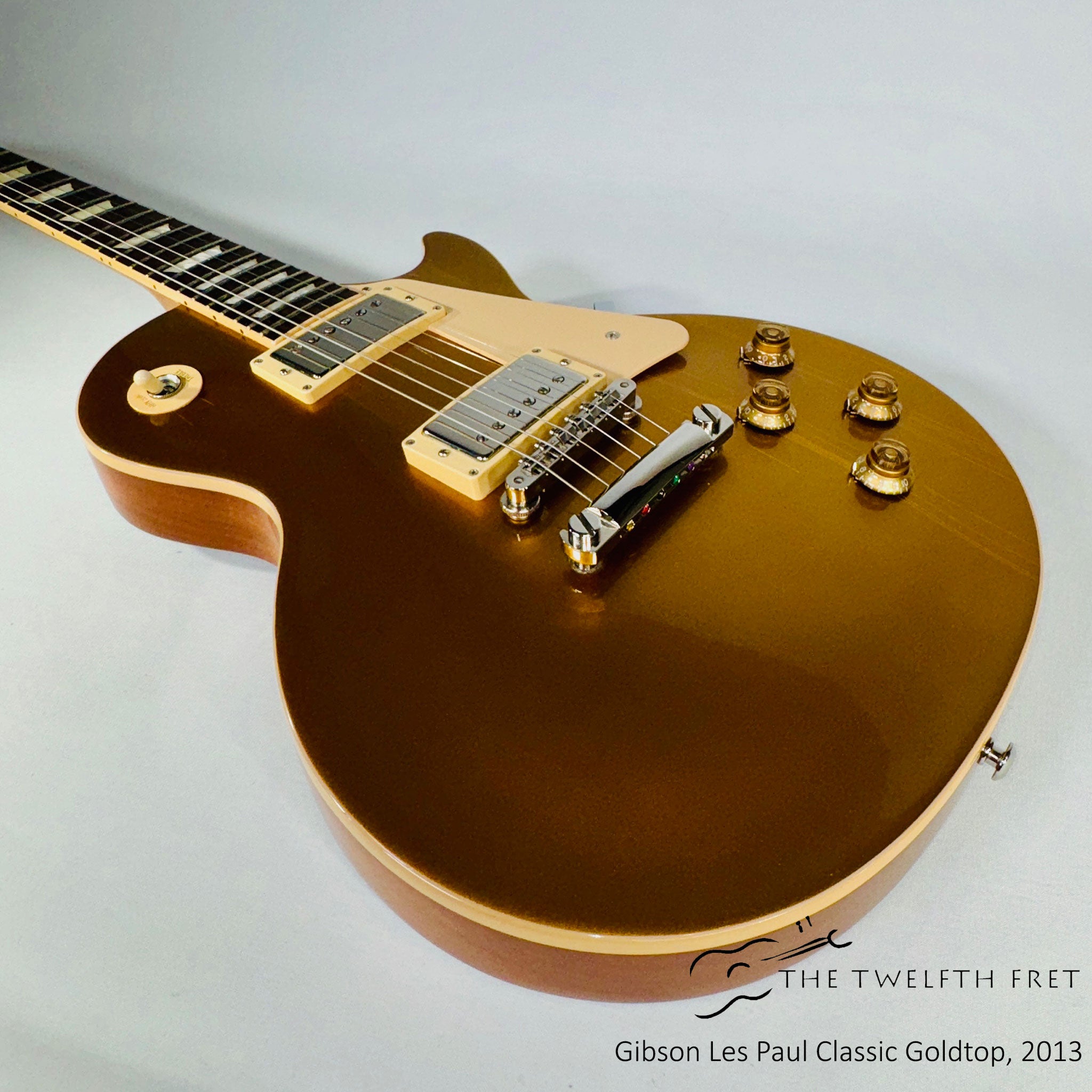 Gibson Les Paul Classic Gold Top, 2013 [USED] - The Twelfth Fret