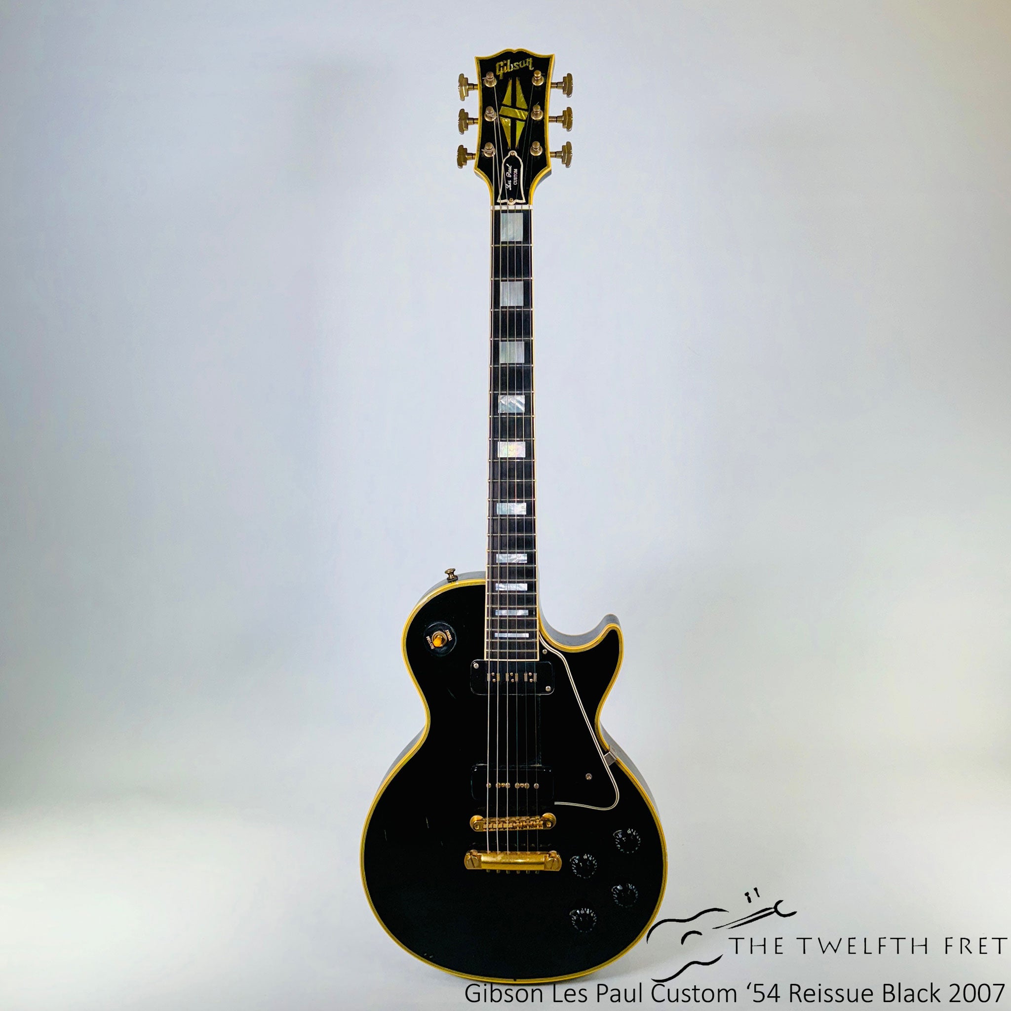 Gibson Les Paul Custom '54 Reissue Black [USED]  - The Twelfth Fret