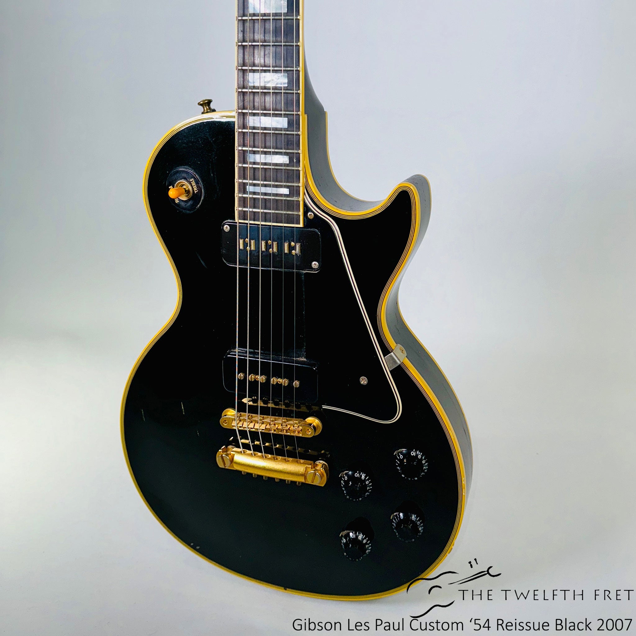 Gibson Les Paul Custom '54 Reissue Black [USED]  - The Twelfth Fret