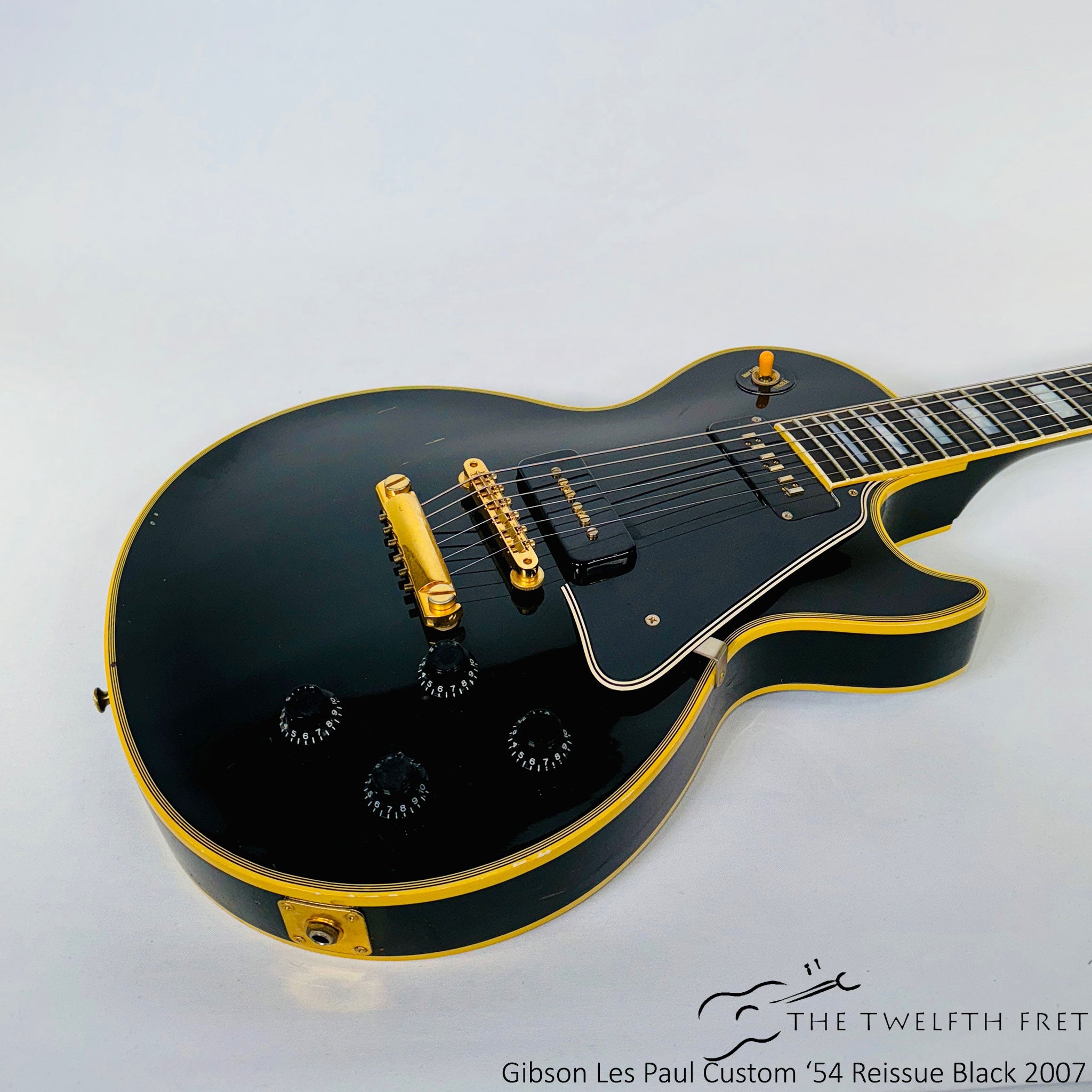 Gibson Les Paul Custom '54 Reissue Black [USED]  - The Twelfth Fret