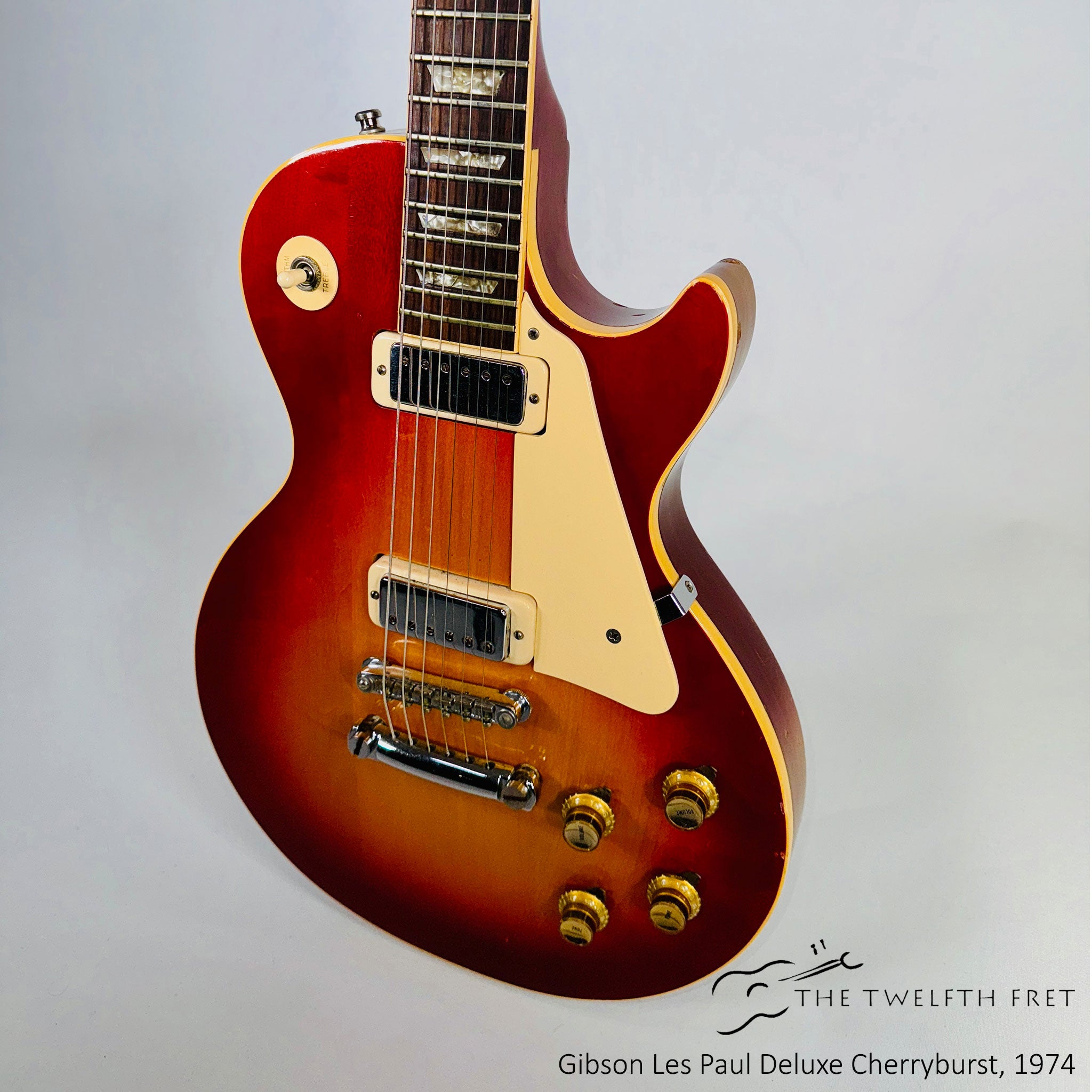 Gibson Les Paul Deluxe Cherry Burst Electric Guitar - The Twelfth Fret