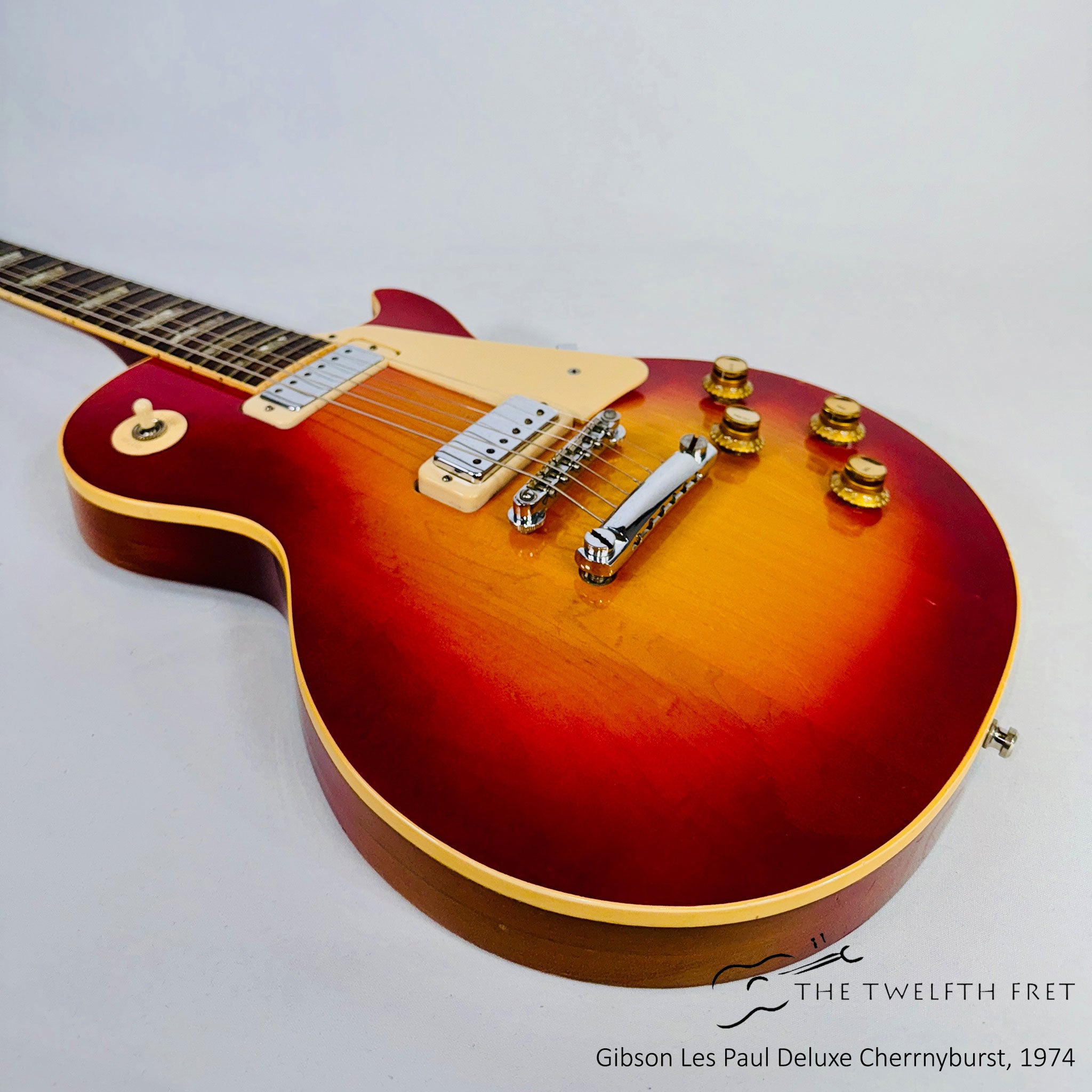 Gibson Les Paul Deluxe Cherry Burst Electric Guitar - The Twelfth Fret