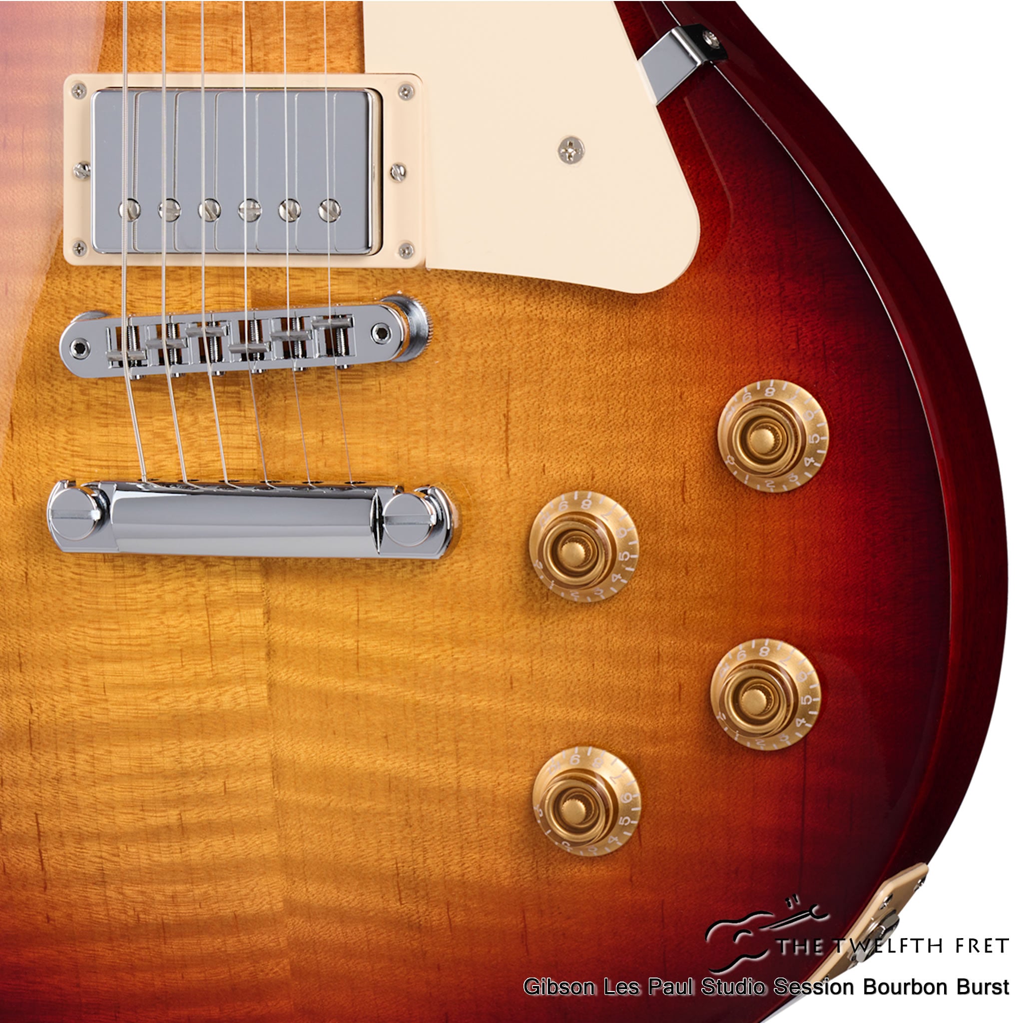  Gibson Les Paul Studio Session Bourbon Burst Electric Guitar - The Twelfth Fret 