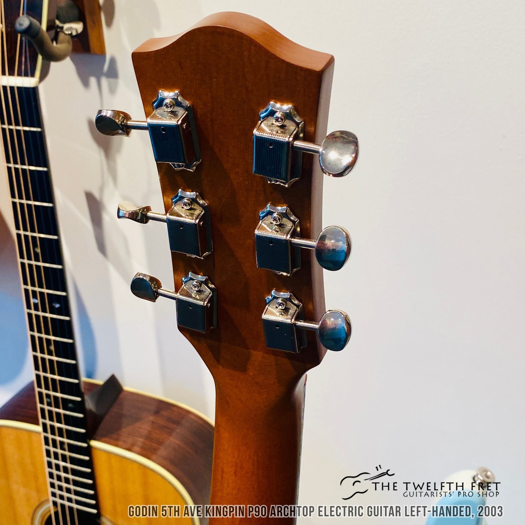 Godin 5th Ave Kingpin P90 Archtop Electric Guitar Left-Handed, 2003 - The Twelfth Fret