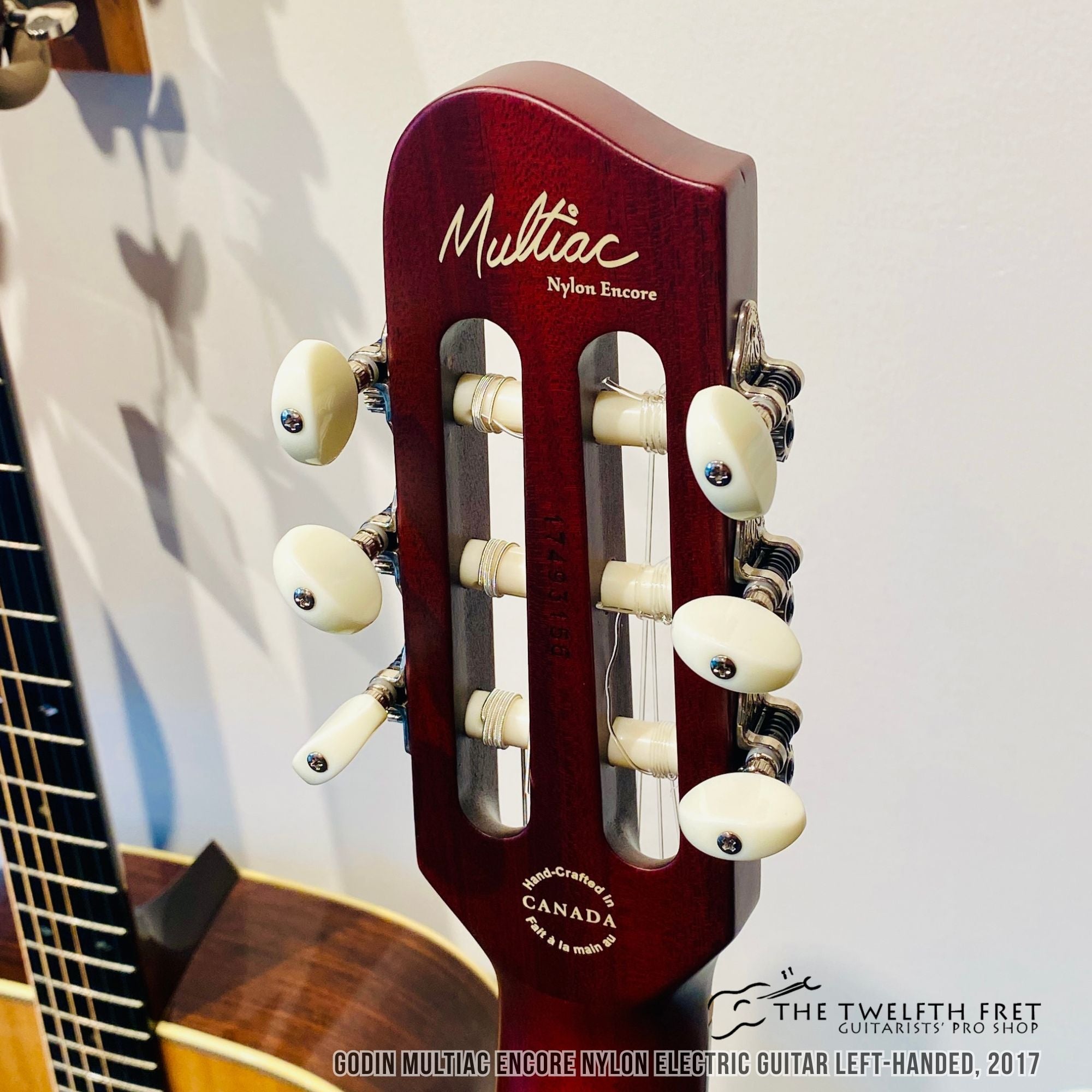 Godin Multiac Encore Nylon Electric Guitar Left-Handed, 2017 - The Twelfth Fret