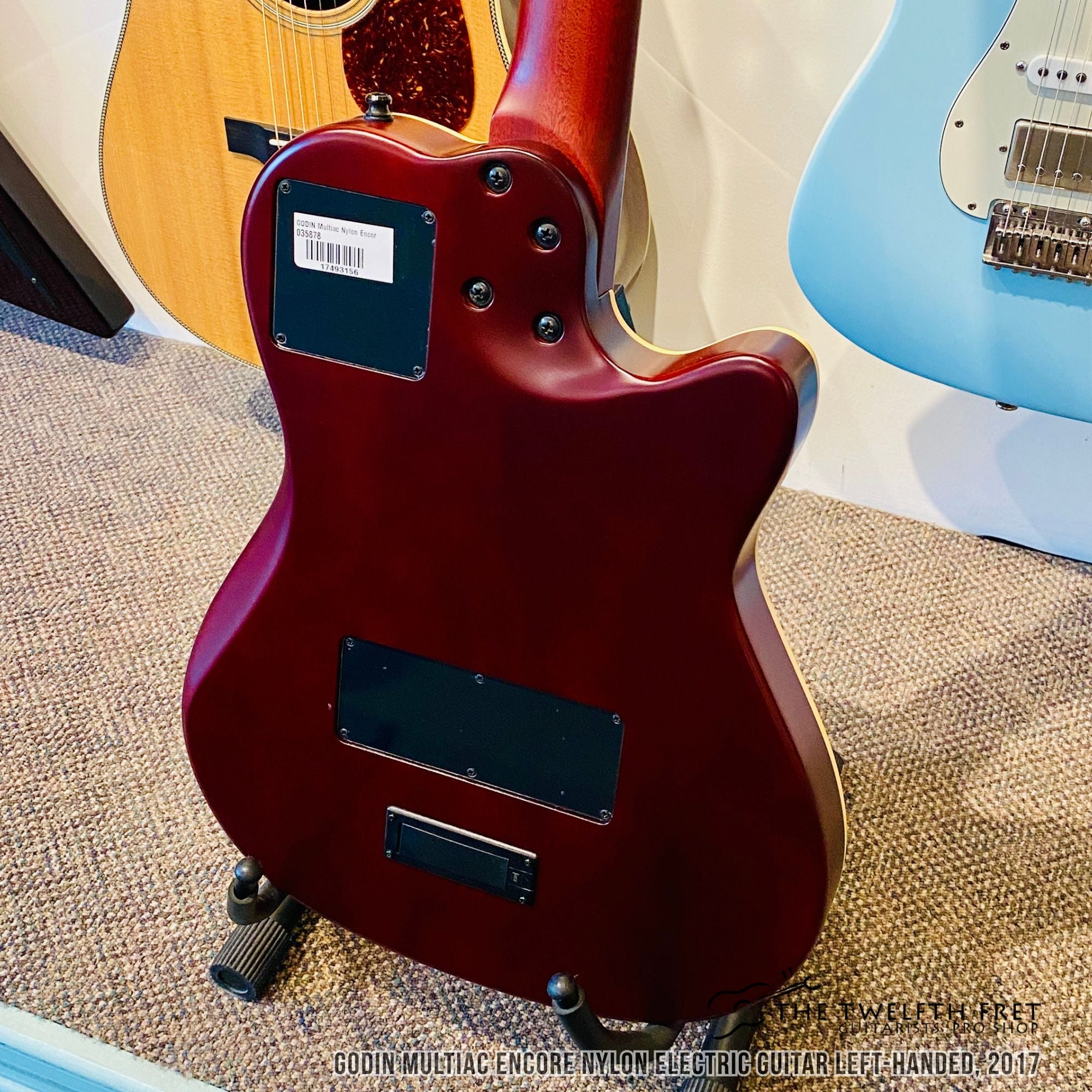 Godin Multiac Encore Nylon Electric Guitar Left-Handed, 2017 - The Twelfth Fret