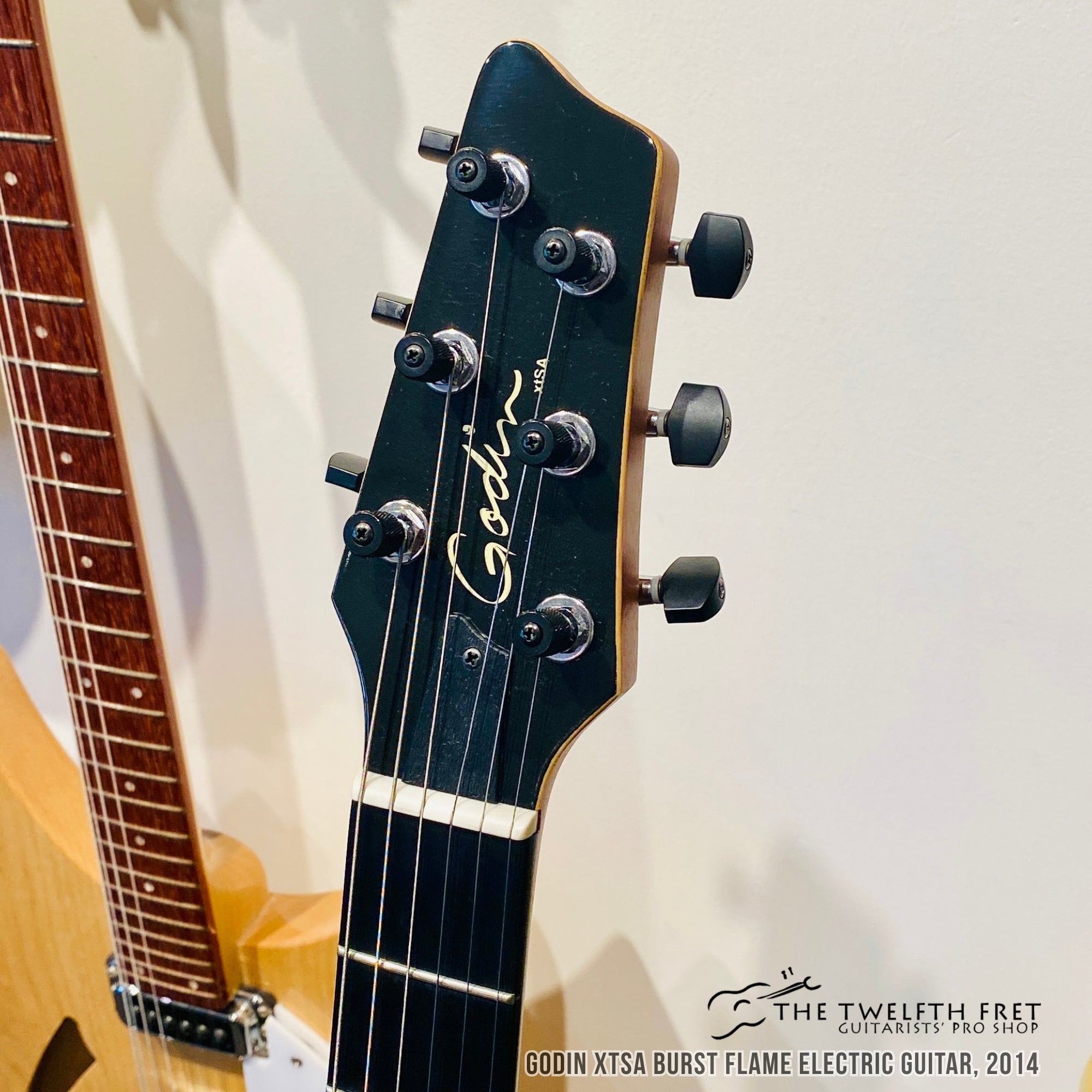 Godin XTSA Burst Flame Electric Guitar, 2014 - The Twelfth Fret