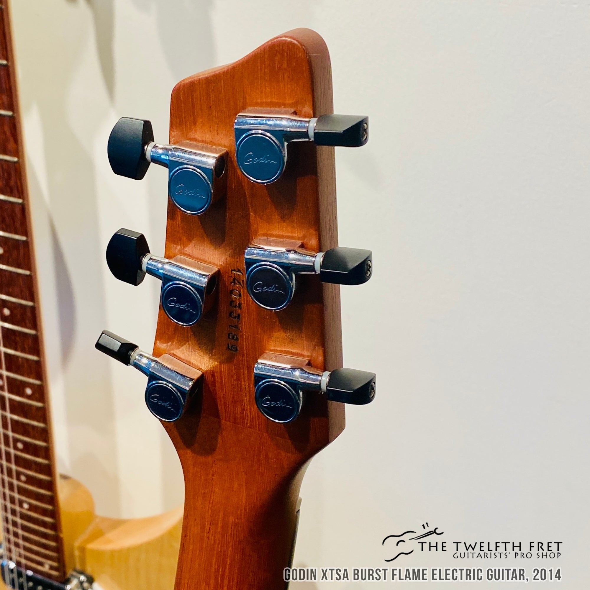 Godin XTSA Burst Flame Electric Guitar, 2014 - The Twelfth Fret