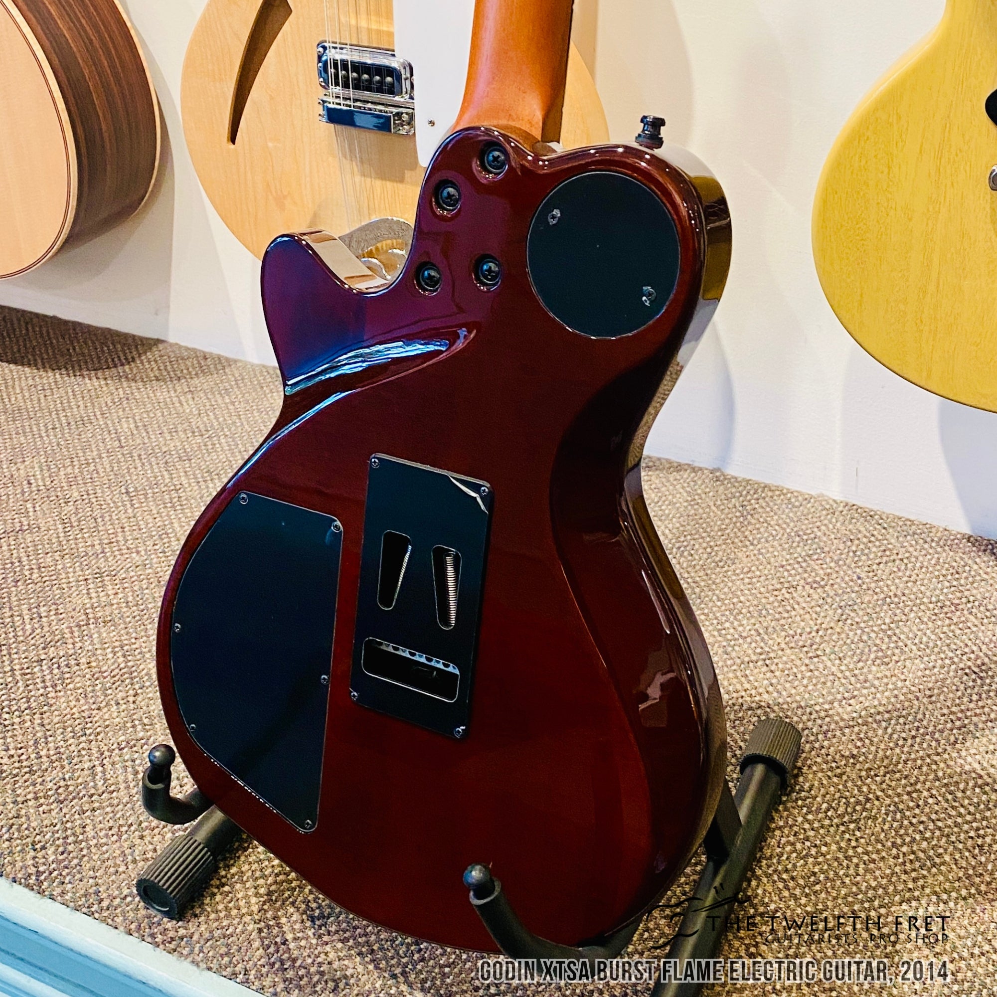 Godin XTSA Burst Flame Electric Guitar, 2014 - The Twelfth Fret