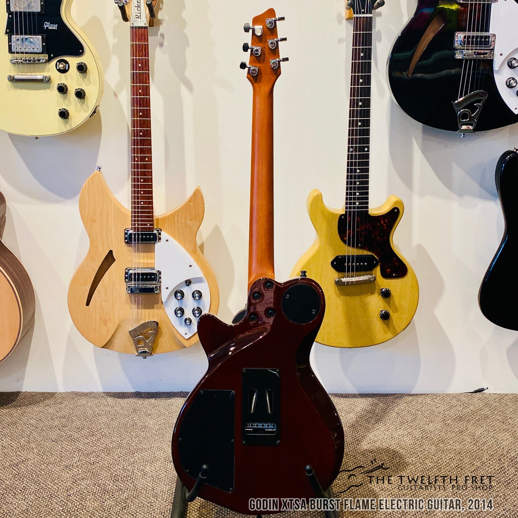 Godin XTSA Burst Flame Electric Guitar, 2014 - The Twelfth Fret