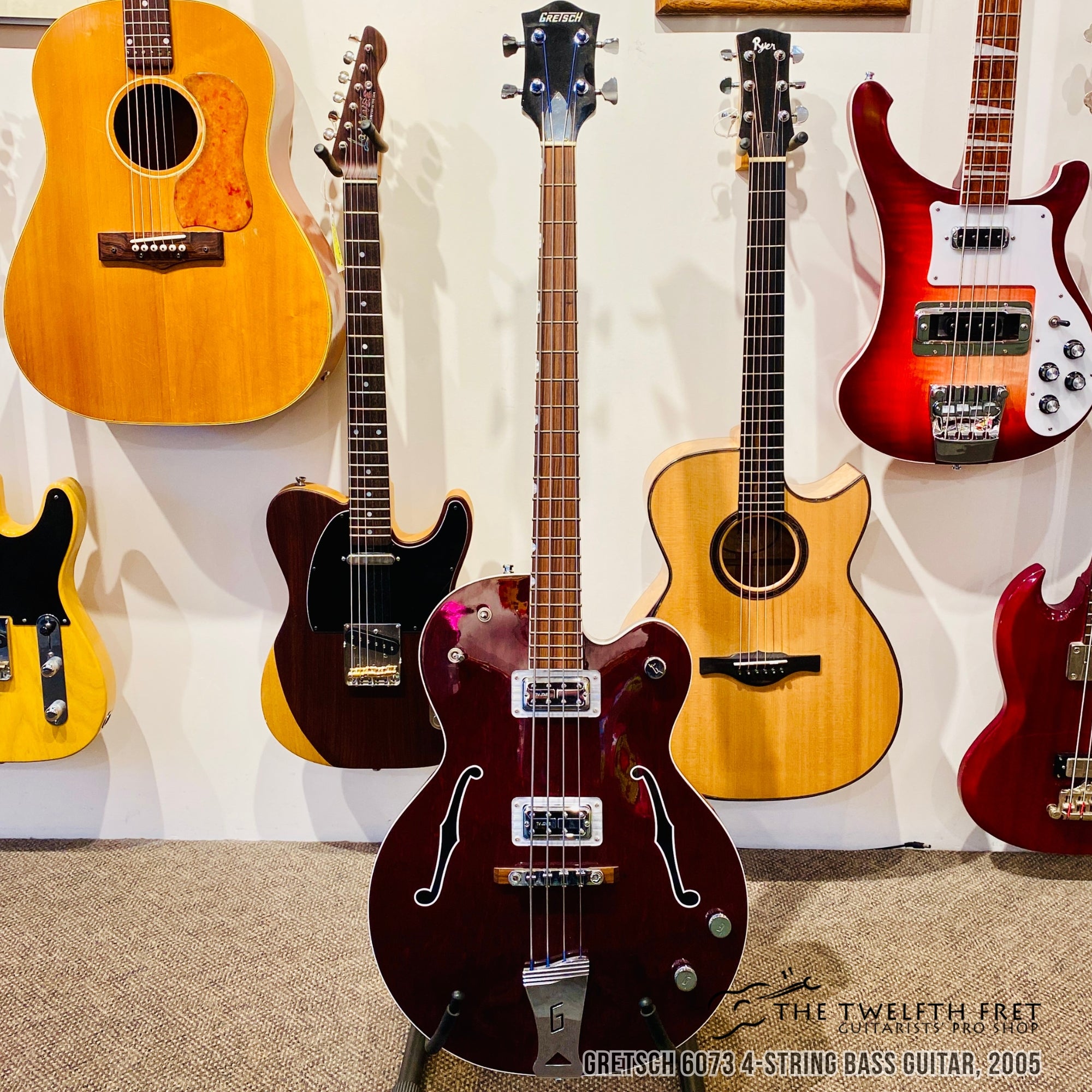 Gretsch 6073 4-String Bass Guitar, 2005 - The Twelfth Fret