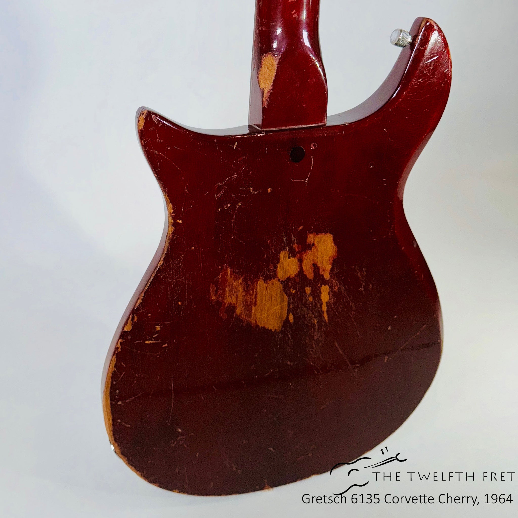 あお　gretsch 6135 corvette 60's ジャンク Gretsch 6135 Corvette Cherry, 1964 [USED] - The Twelfth Fret