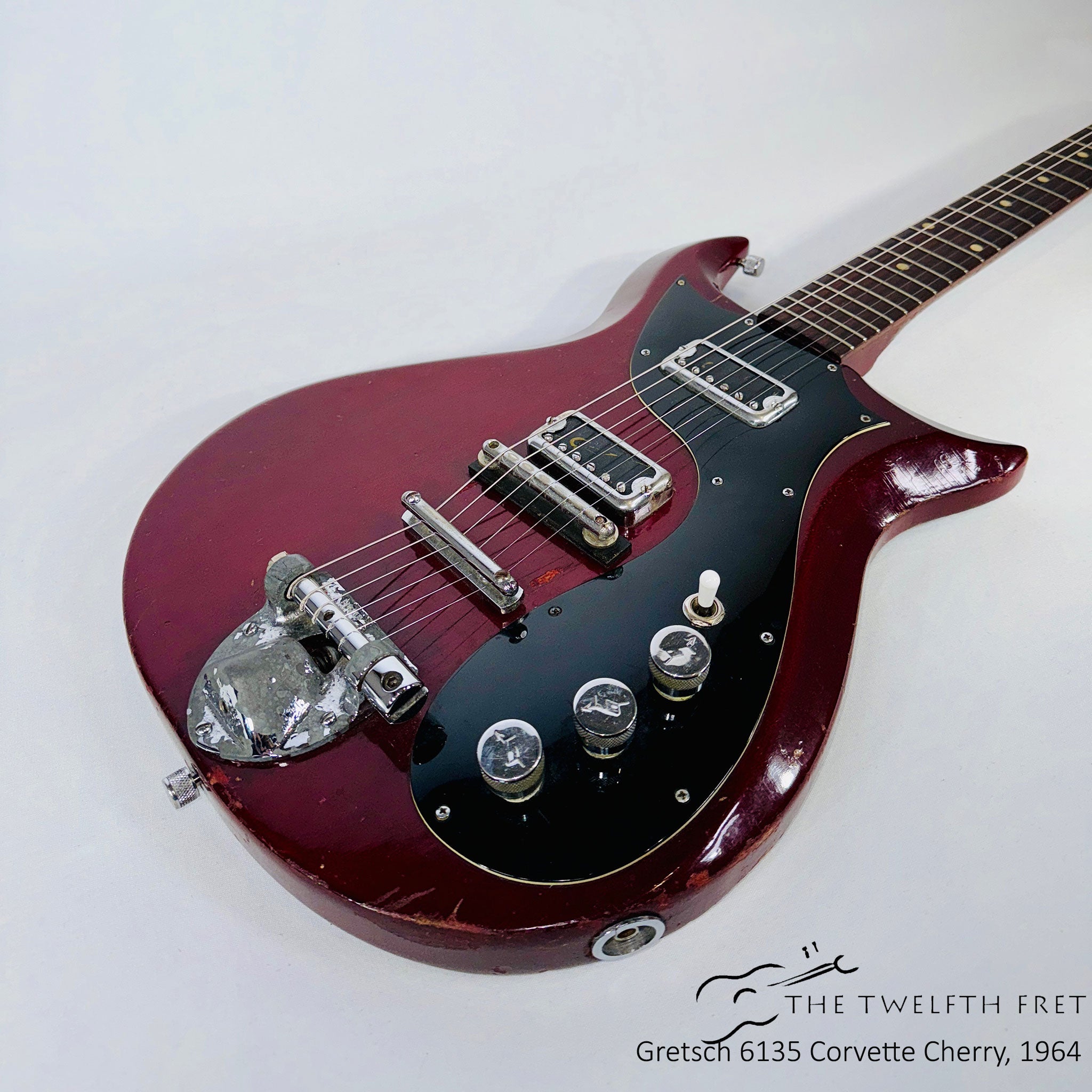 Gretsch 6135 Corvette Cherry, 1964 [USED] - The Twelfth Fret