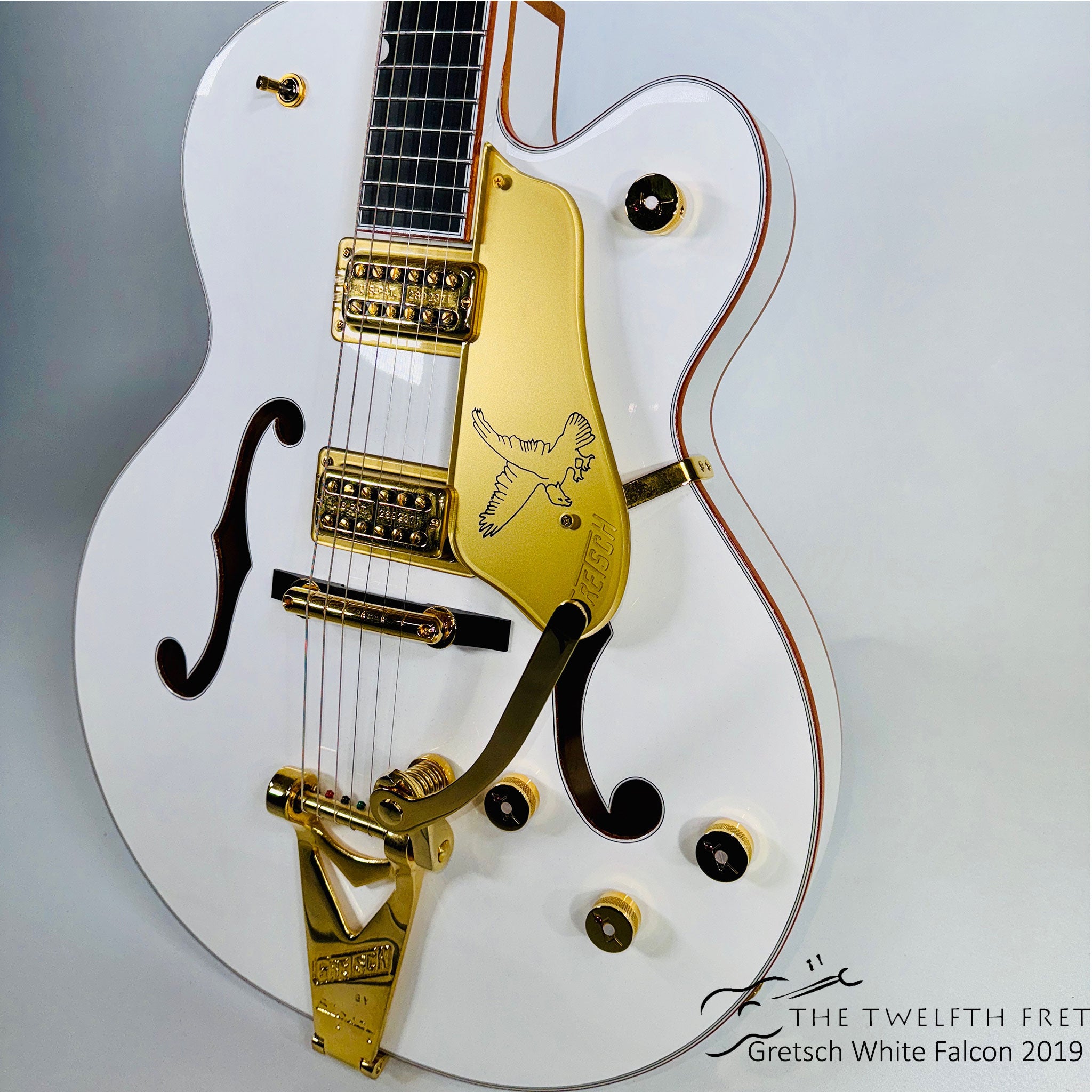 White Falcon G6136T-WHT, 2019 Hollow body  [USED] - The Twelfth Fret