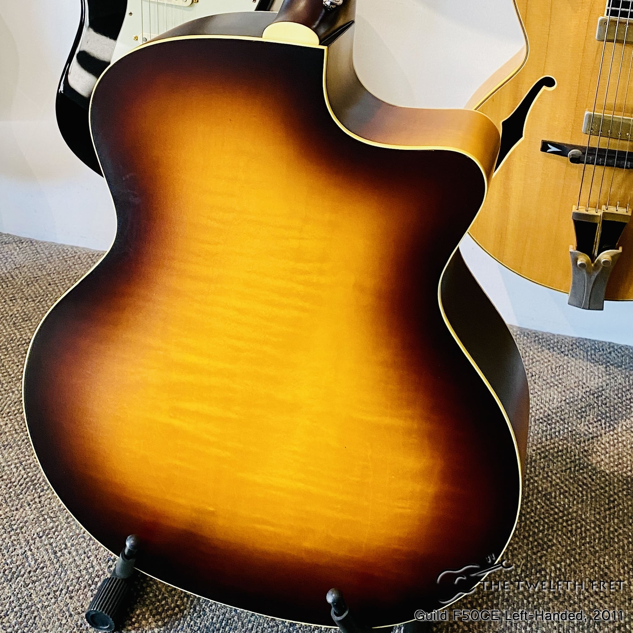 Guild F50CE Left-Handed Acoustic Guitar, 2011 - The Twelfth Fret