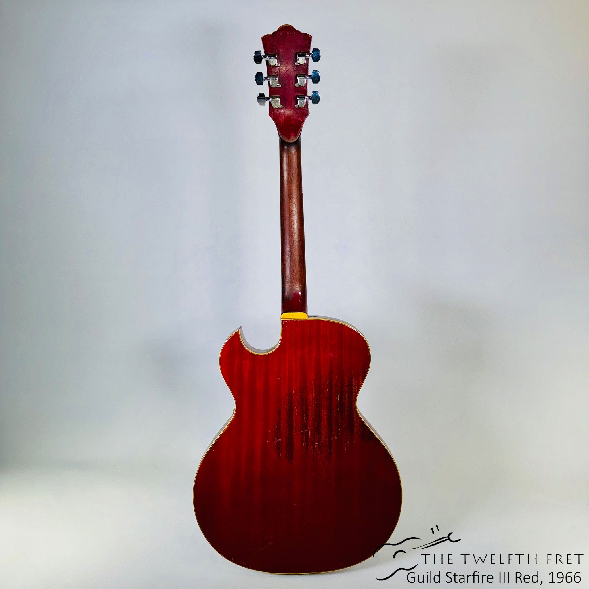 Guild Starfire III Electric Guitar Cherry Finish, 1966 - The Twelfth Fret