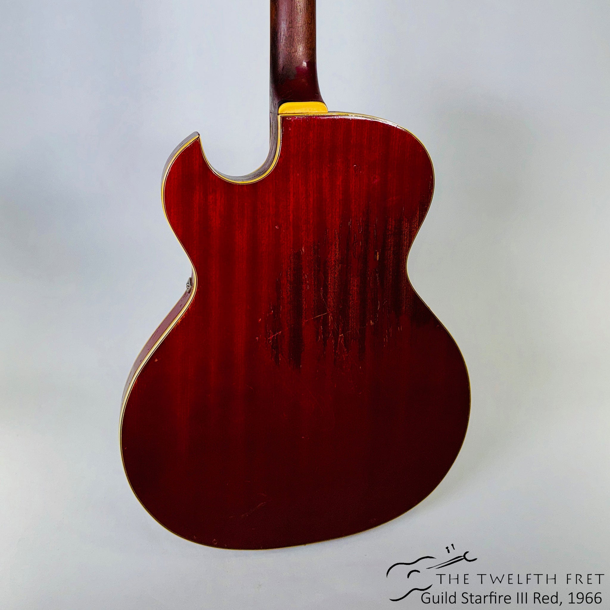 Guild Starfire III Electric Guitar Cherry Finish, 1966 - The Twelfth Fret