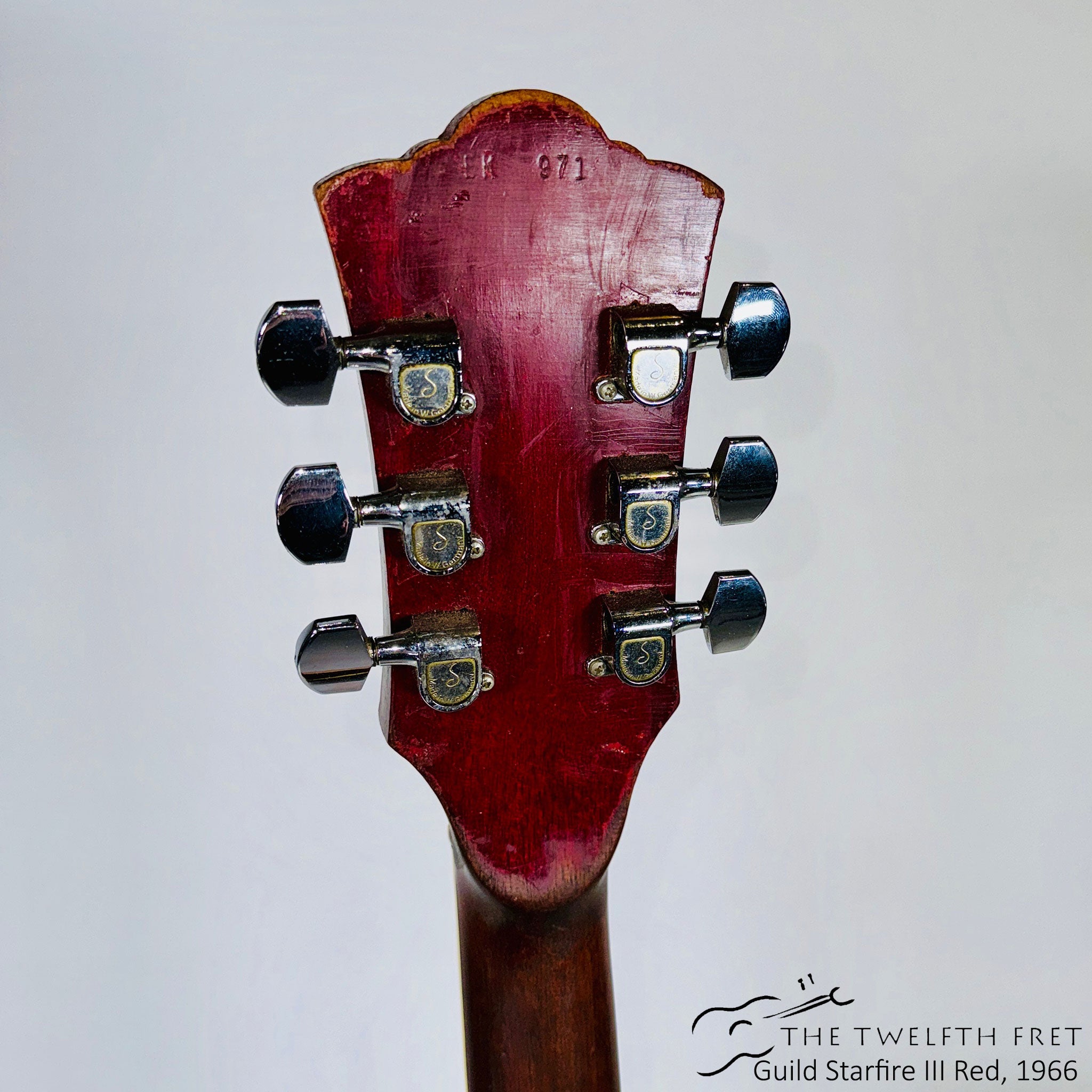 Guild Starfire III Electric Guitar Cherry Finish, 1966 - The Twelfth Fret