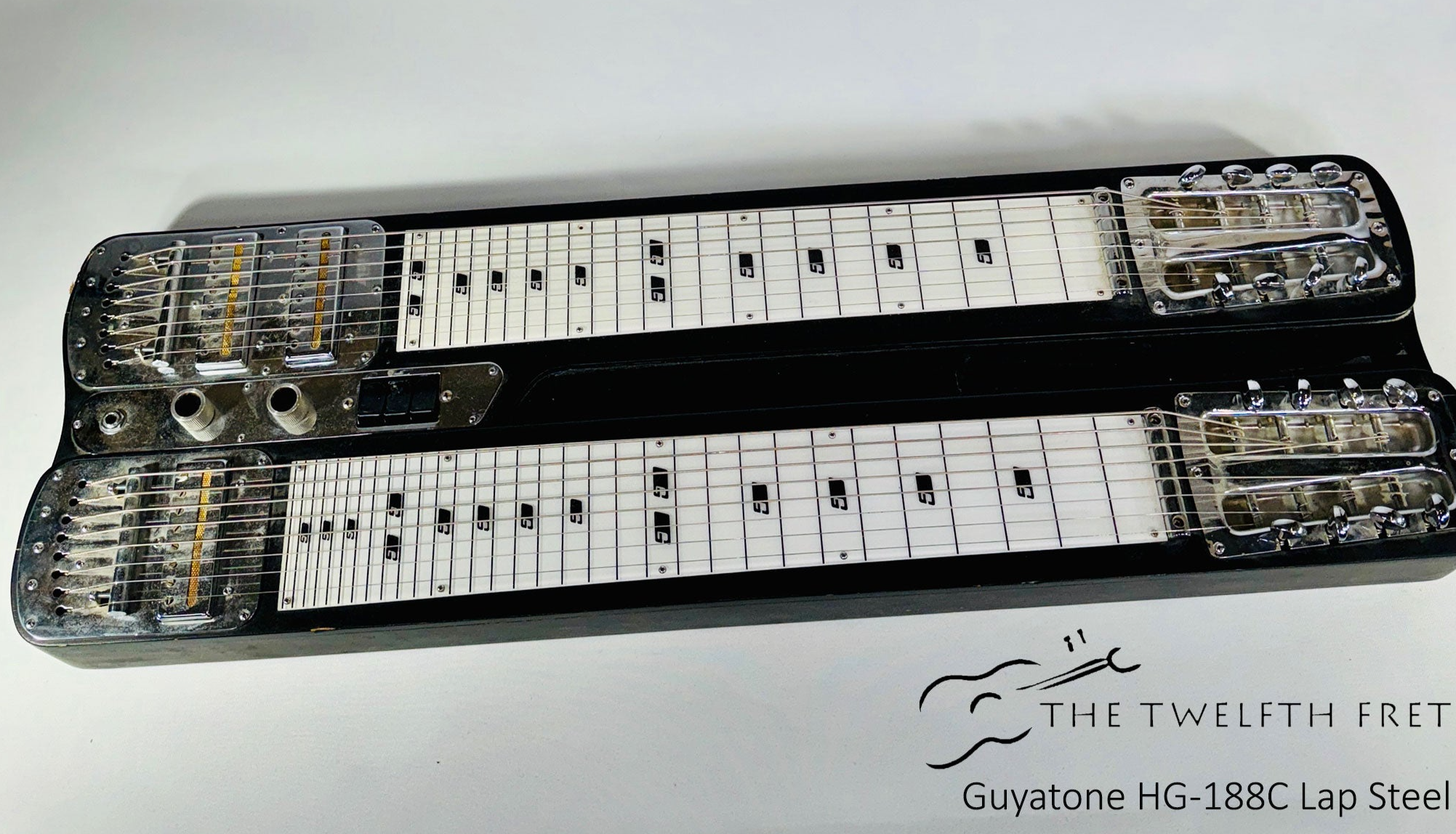 Guyatone HG-188C Double neck 8 Steel Guitar 1960s  [USED] - The Twelfth Fret