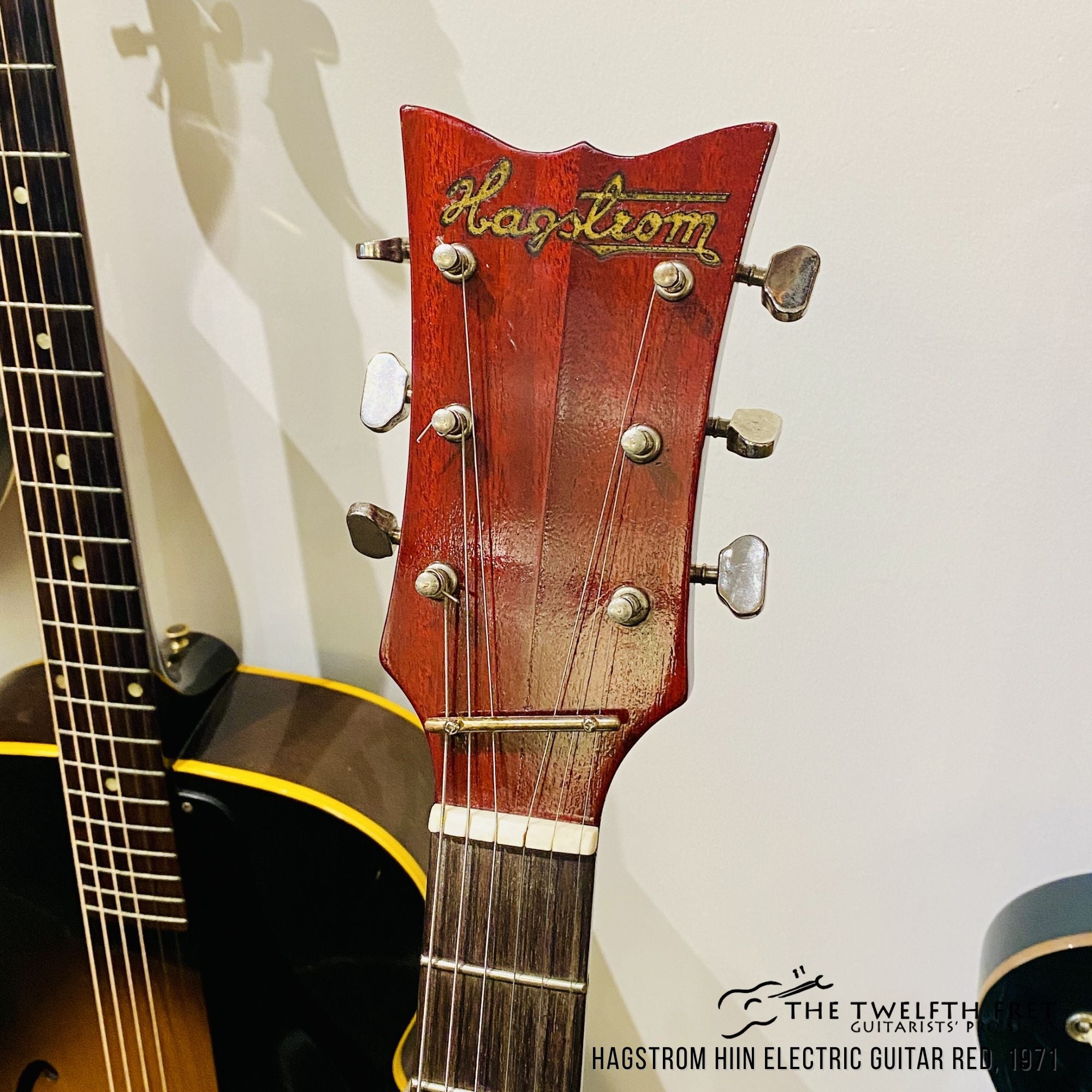 Hagstrom HIIN Red Electric Guitar, 1971 - The Twelfth Fret