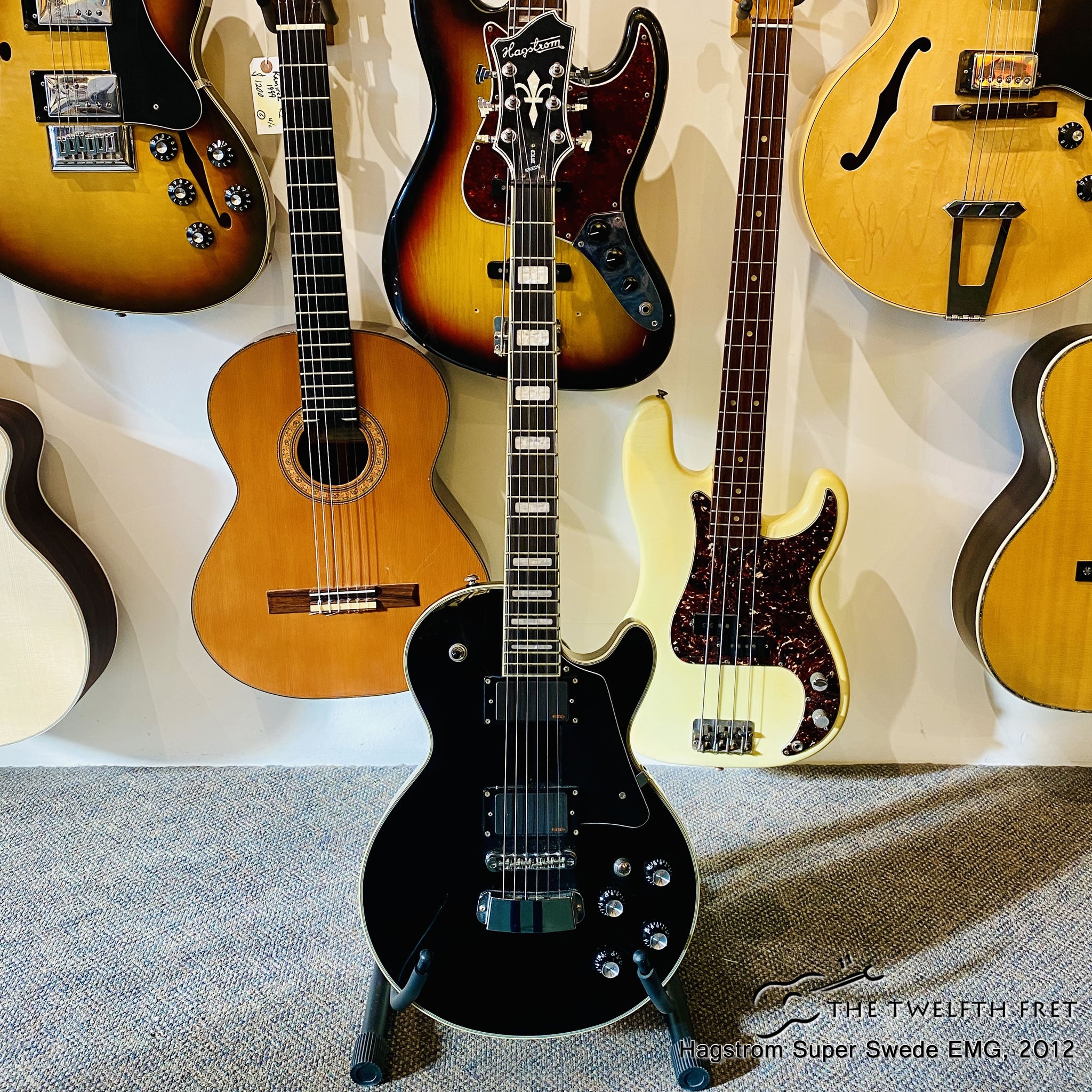 Hagstrom Super Swede EMG Electric Guitar, 2012 - The Twelfth Fret