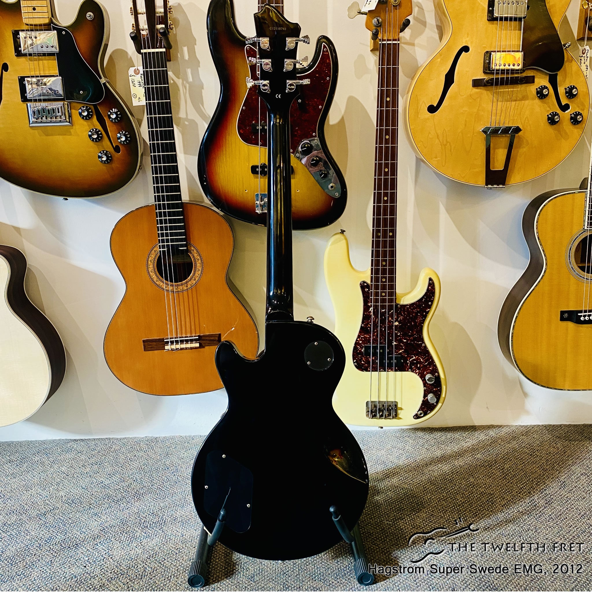 Hagstrom Super Swede EMG Electric Guitar, 2012 [USED] - The