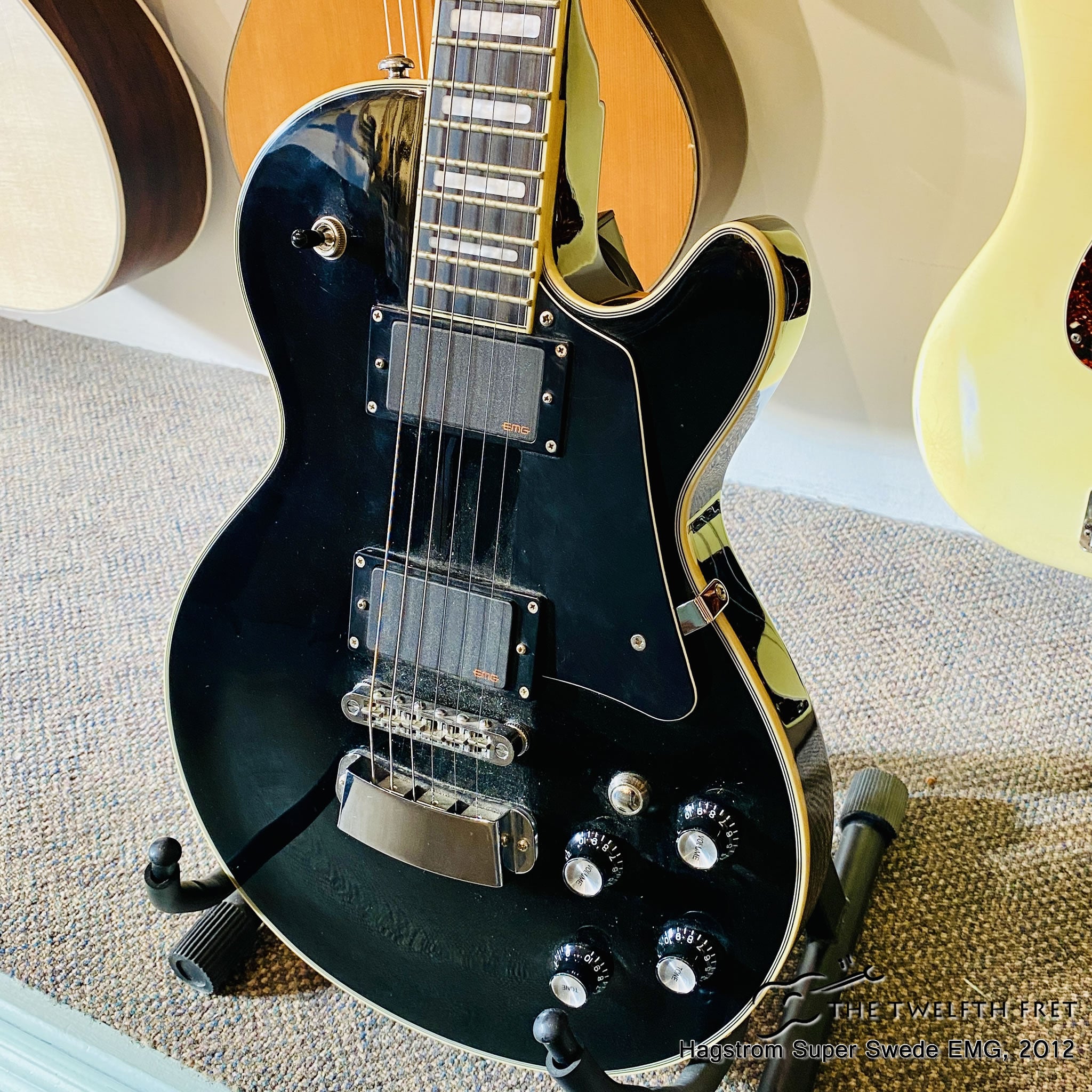 Hagstrom Super Swede EMG Electric Guitar, 2012 [USED] - The