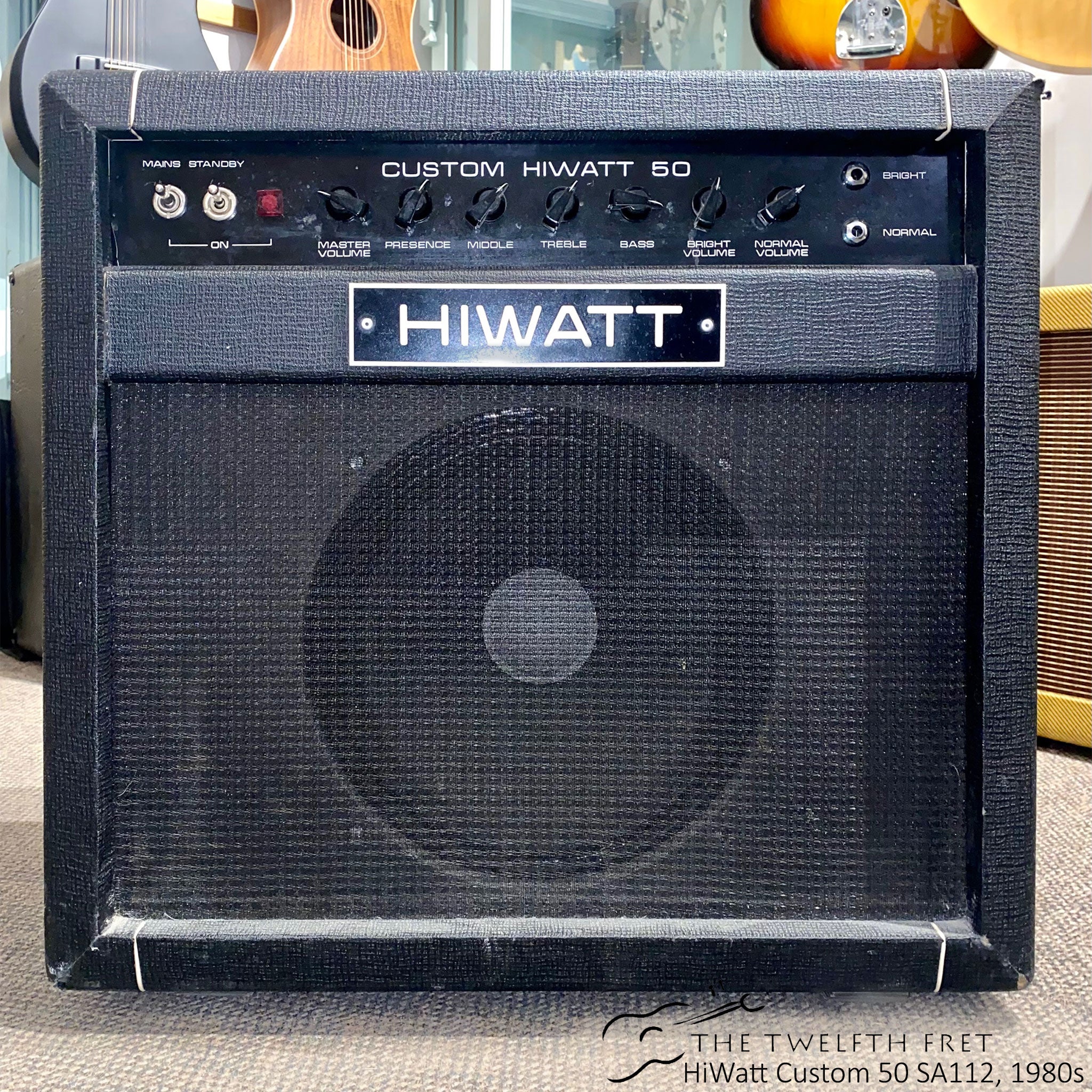 HiWatt Custom 50 SA112 Amp 1980's -  [USED] - The Twelfth Fret