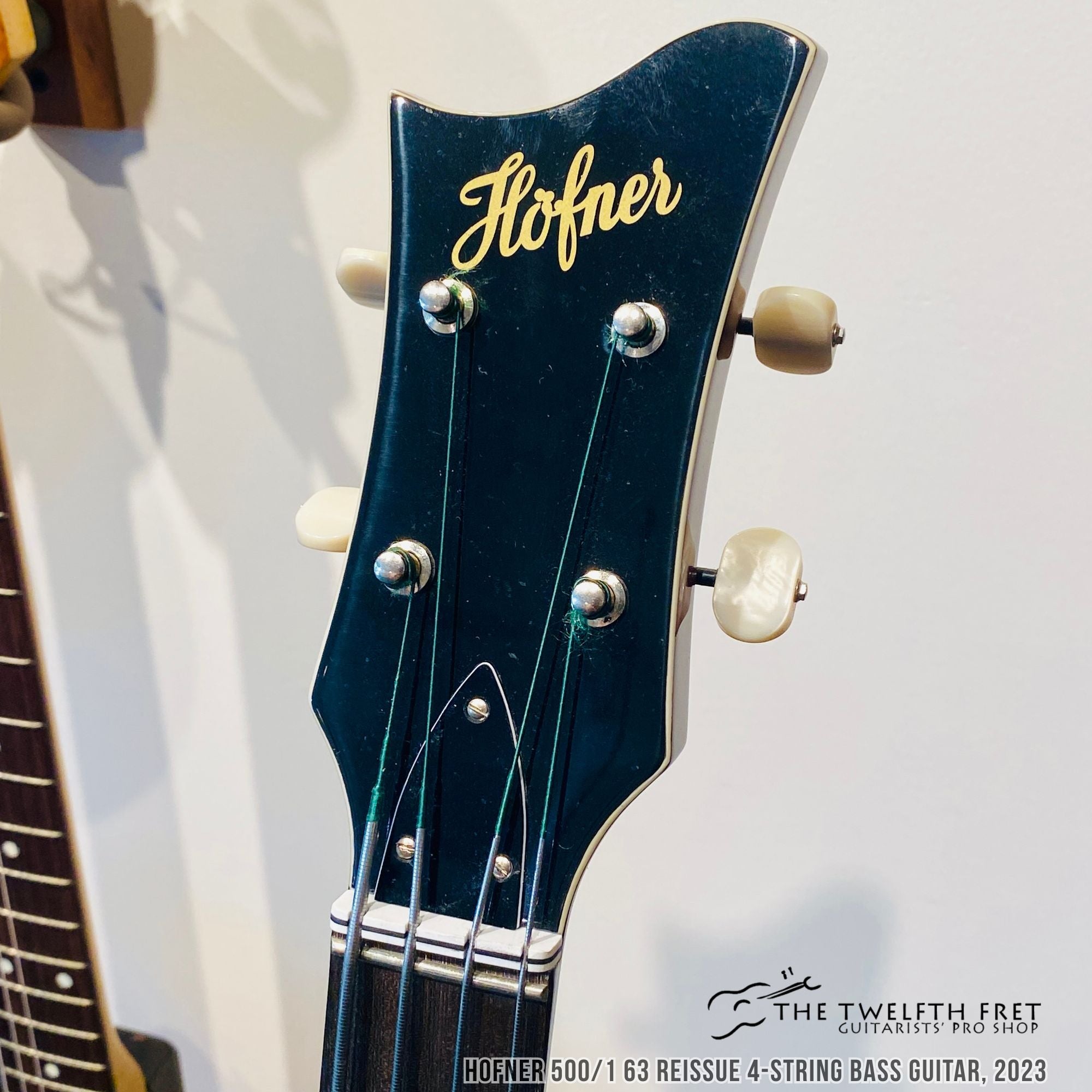 Hofner 5001 63 Reissue 4-String Bass Guitar, 2023 - The Twelfth Fret