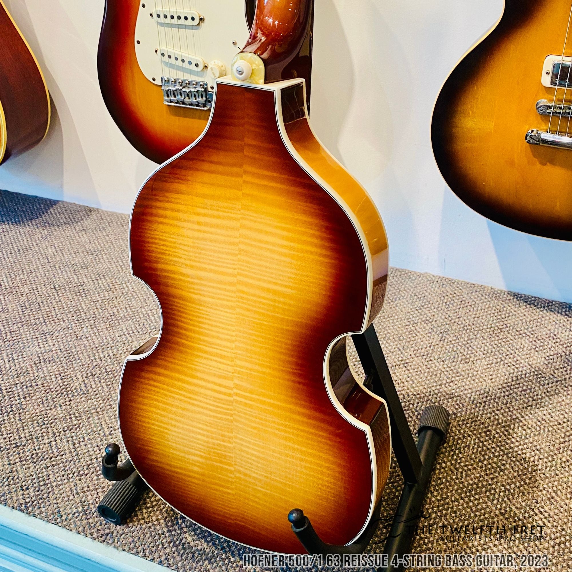 Hofner 5001 63 Reissue 4-String Bass Guitar, 2023 - The Twelfth Fret