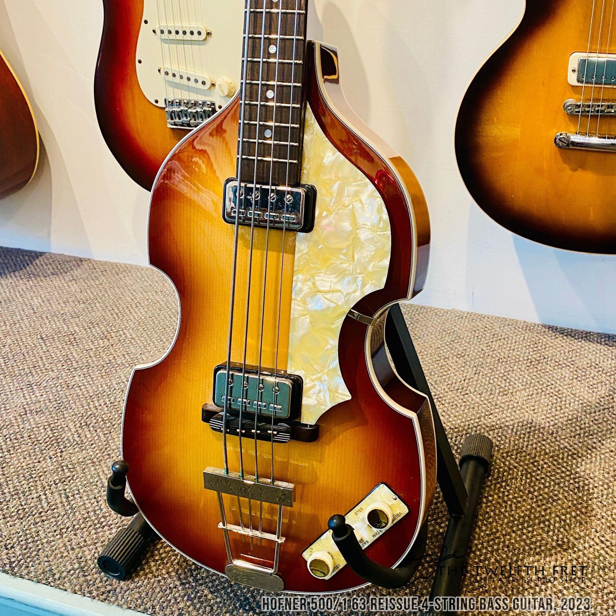 Hofner 5001 63 Reissue 4-String Bass Guitar, 2023 - The Twelfth Fret