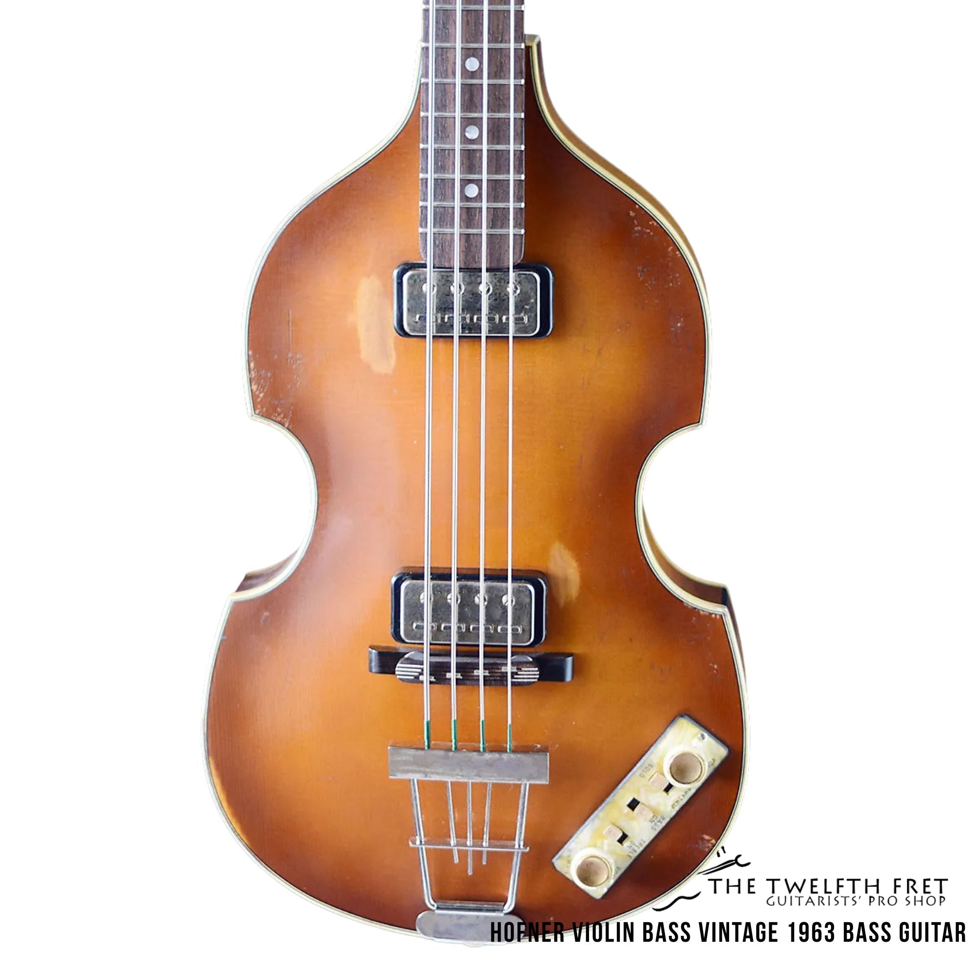 Hofner Violin Bass Vintage 1963 Bass Guitar - The Twelfth Fret