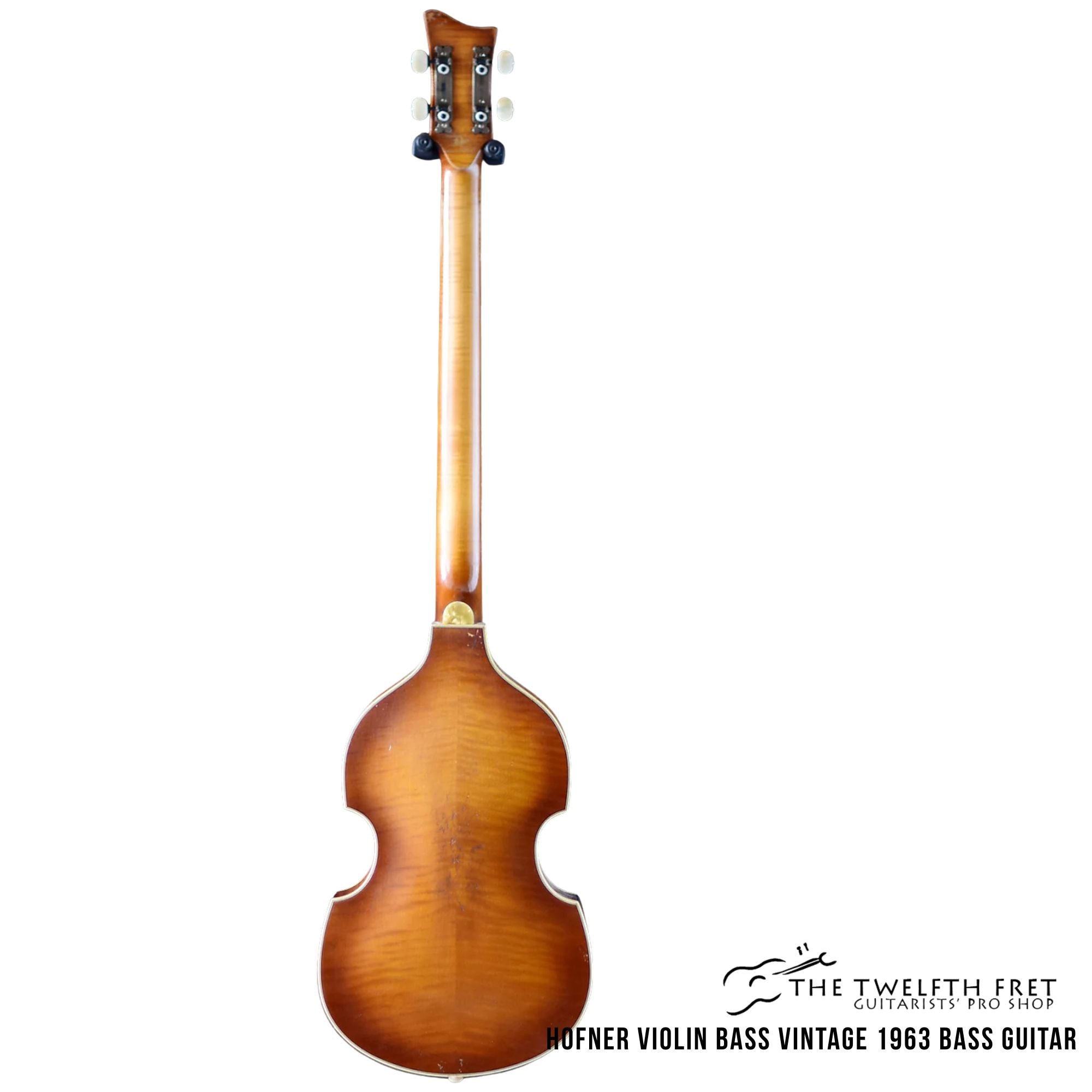 Hofner Violin Bass Vintage 1963 Bass Guitar - The Twelfth Fret