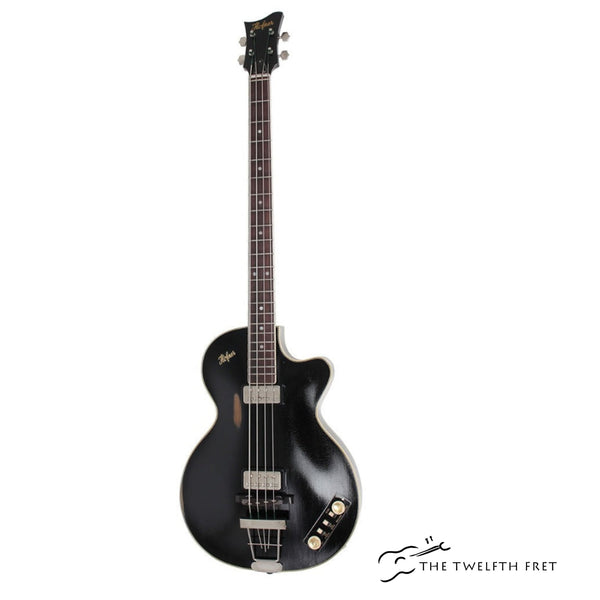 Hofner Club Bass Vintage Black - Bass Guitar- The Twelfth Fret