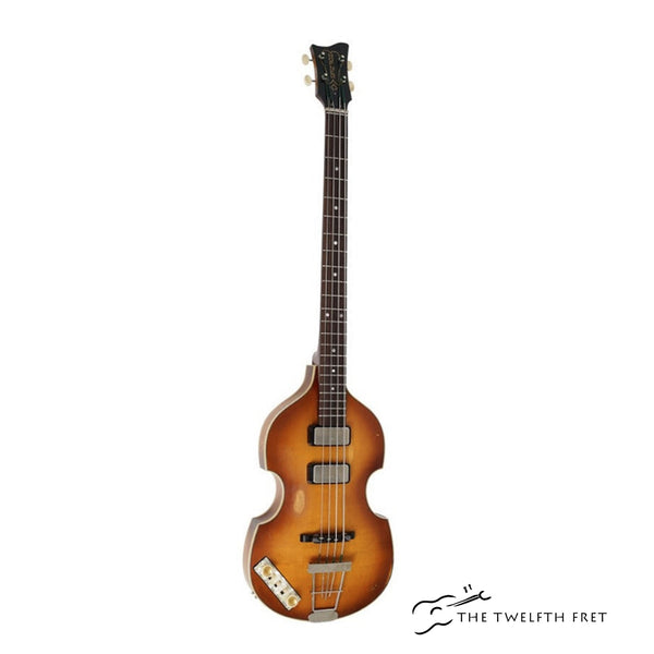 Hofner Violin 1961 Relic Left Handed - Bass Guitar - The Twelfth Fret