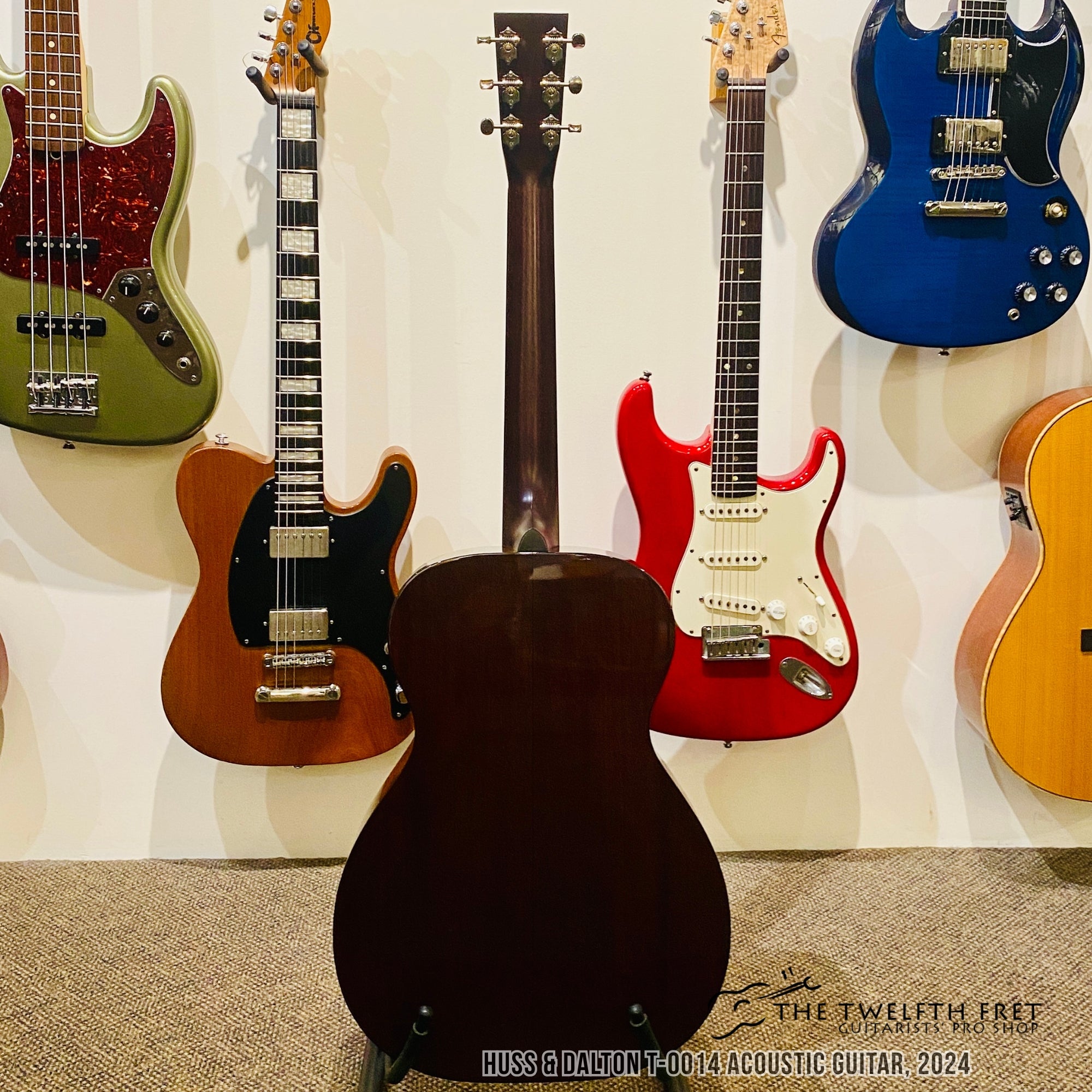 Huss & Dalton T-0014 Acoustic Guitar, 2024 - The Twelfth Fret