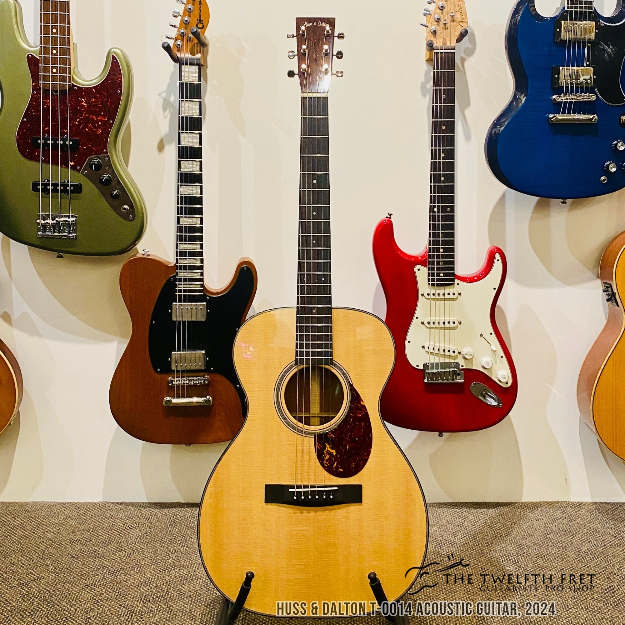 Huss & Dalton T-0014 Acoustic Guitar, 2024 - The Twelfth Fret
