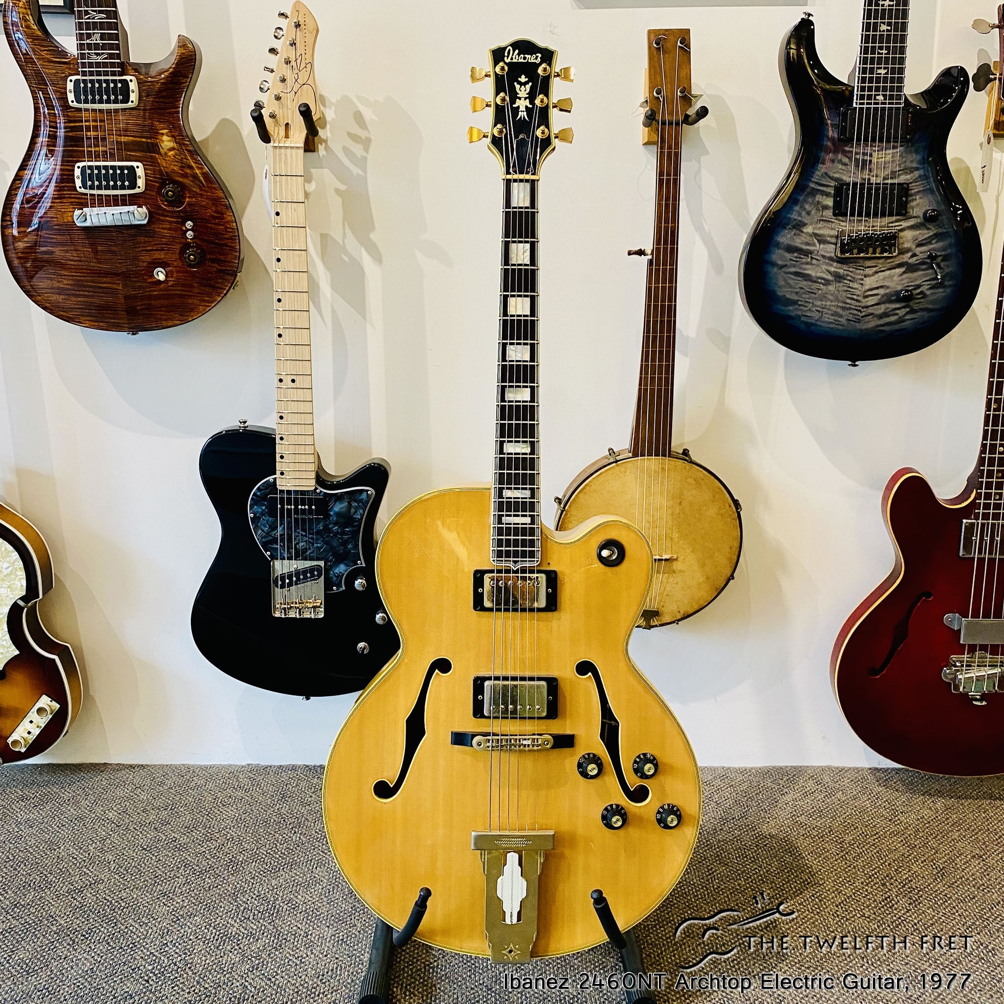 Ibanez 2460NT Archtop Electric Guitar, 1977  - The Twelfth Fret