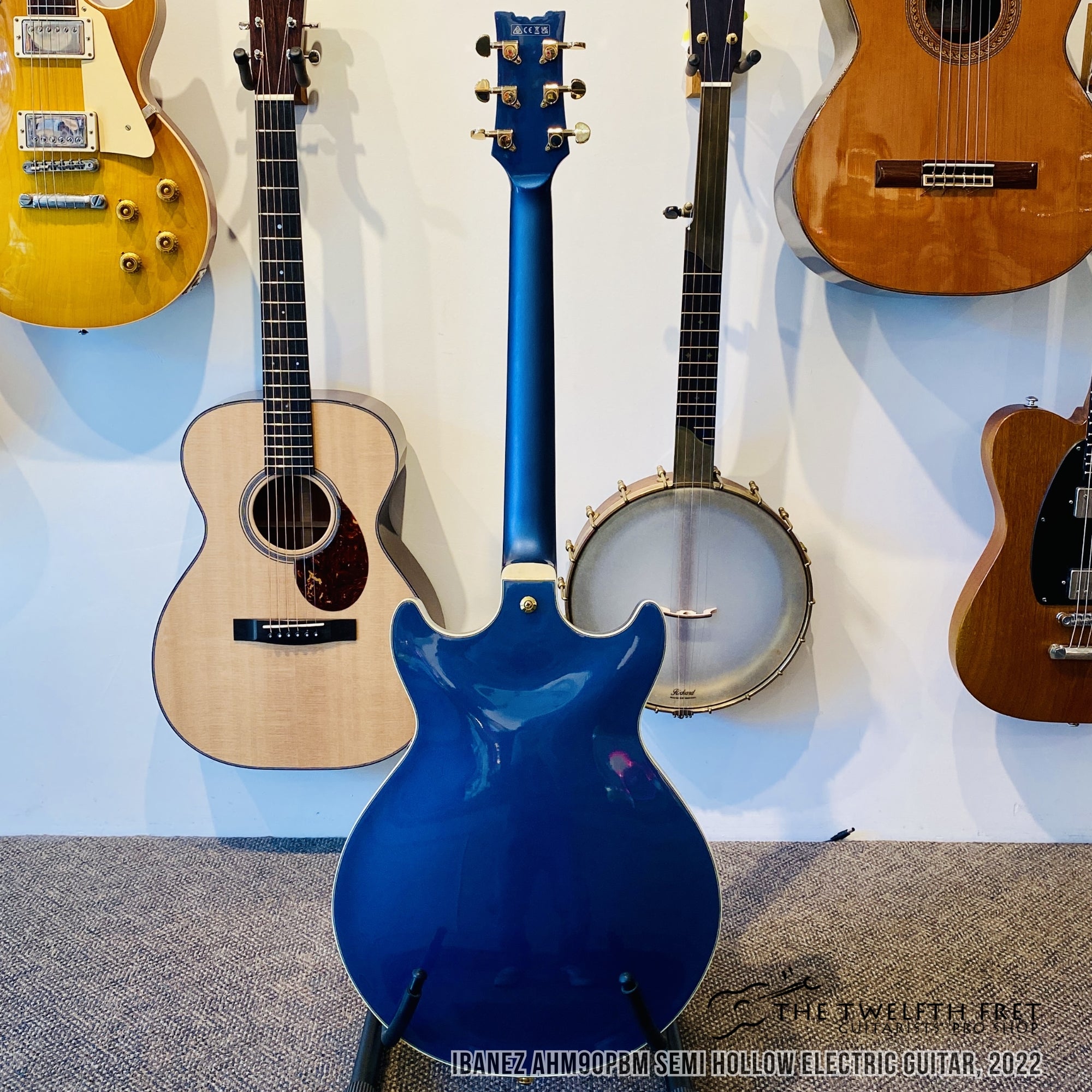 Ibanez AHM90PBM Semi Hollow Electric Guitar, 2022 - The Twelfth Fret