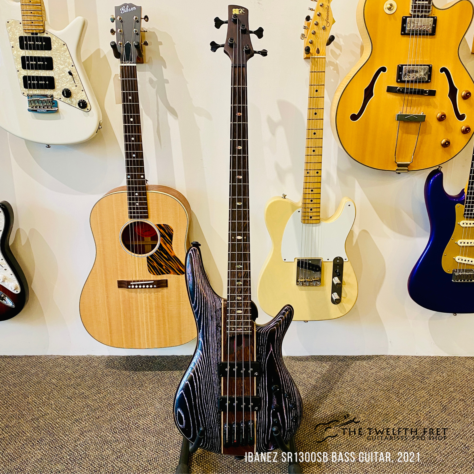 Ibanez SR1300SB Bass Guitar, 2021 - The Twelfth Fret