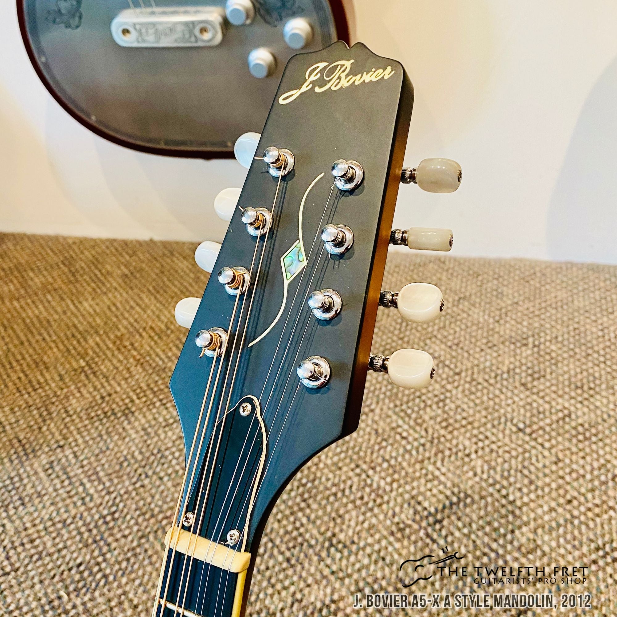 J. Bovier A5-X A Style Mandolin, 2012 - The Twelfth Fret