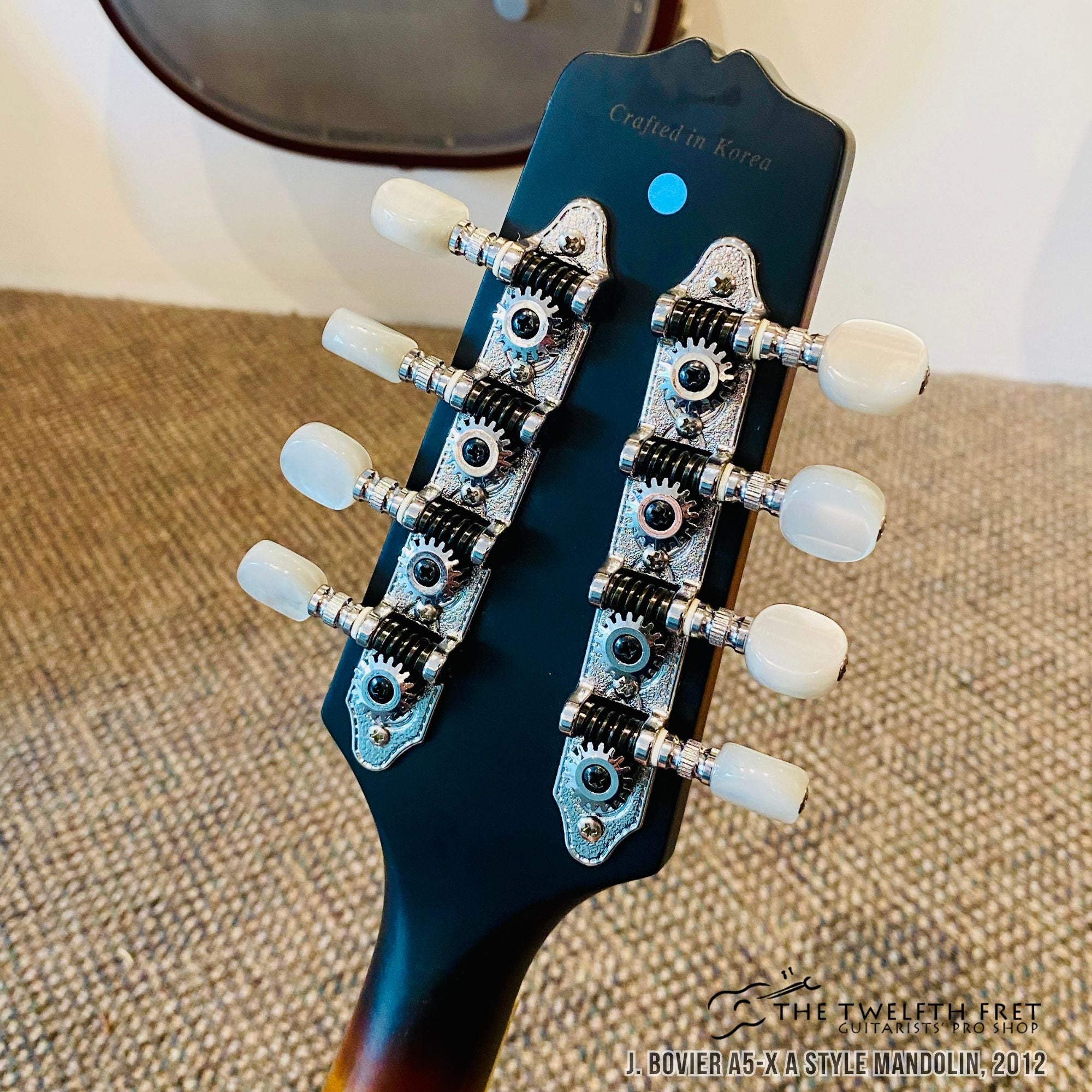 J. Bovier A5-X A Style Mandolin, 2012 - The Twelfth Fret