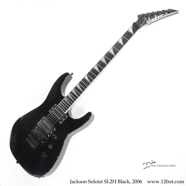 Jackson Soloist SL2H Electric Guitar Black, 2006 - The