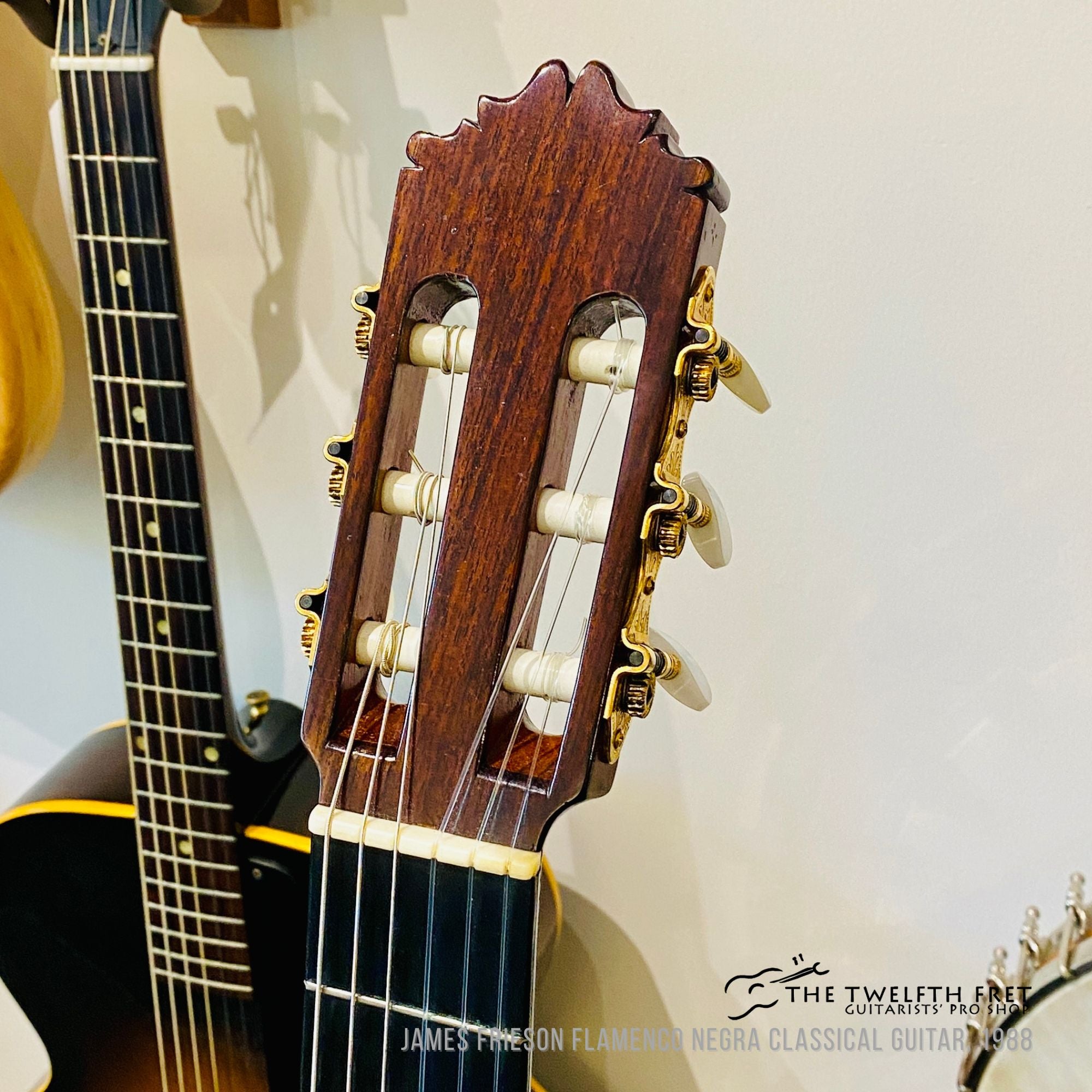 James Frieson Flamenco Negra Classical Guitar, 1988 - The Twelfth Fret